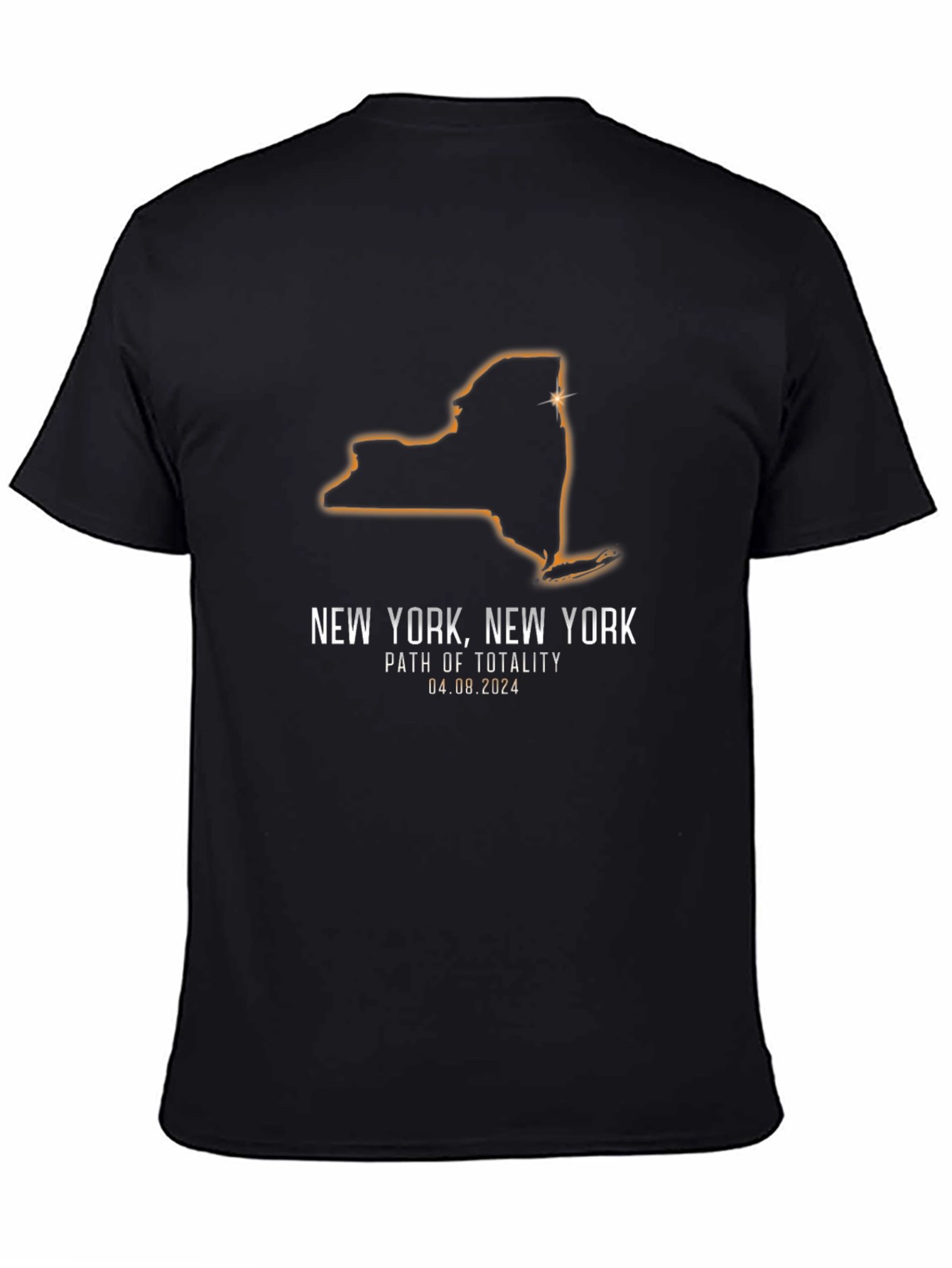 New York Total Solar Eclipse 2024 T-Shirt