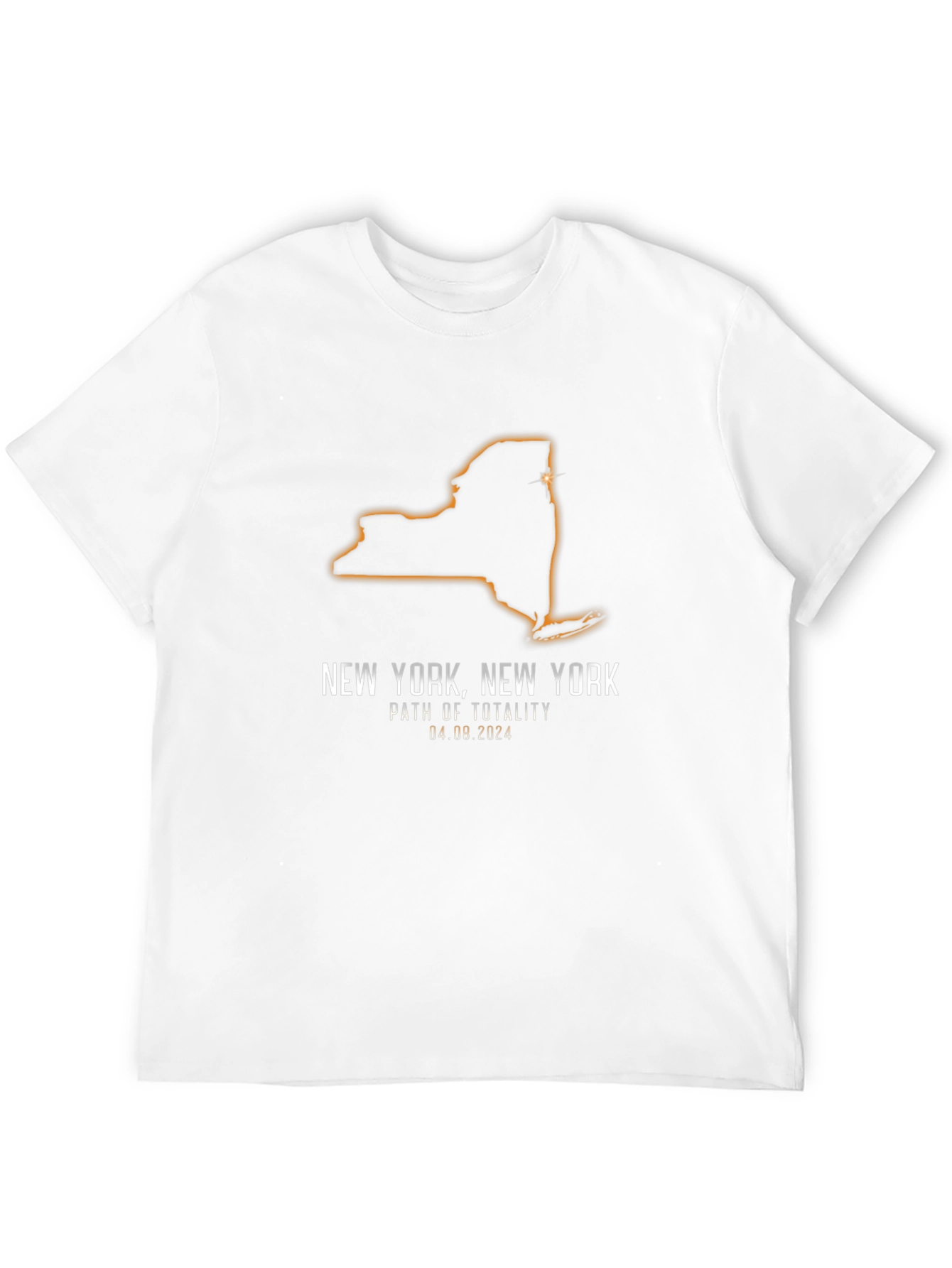 New York Total Solar Eclipse 2024 T-Shirt