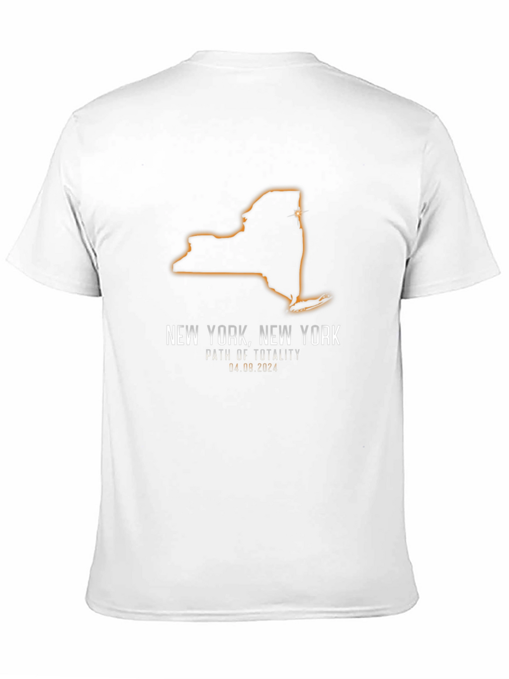 New York Total Solar Eclipse 2024 T-Shirt