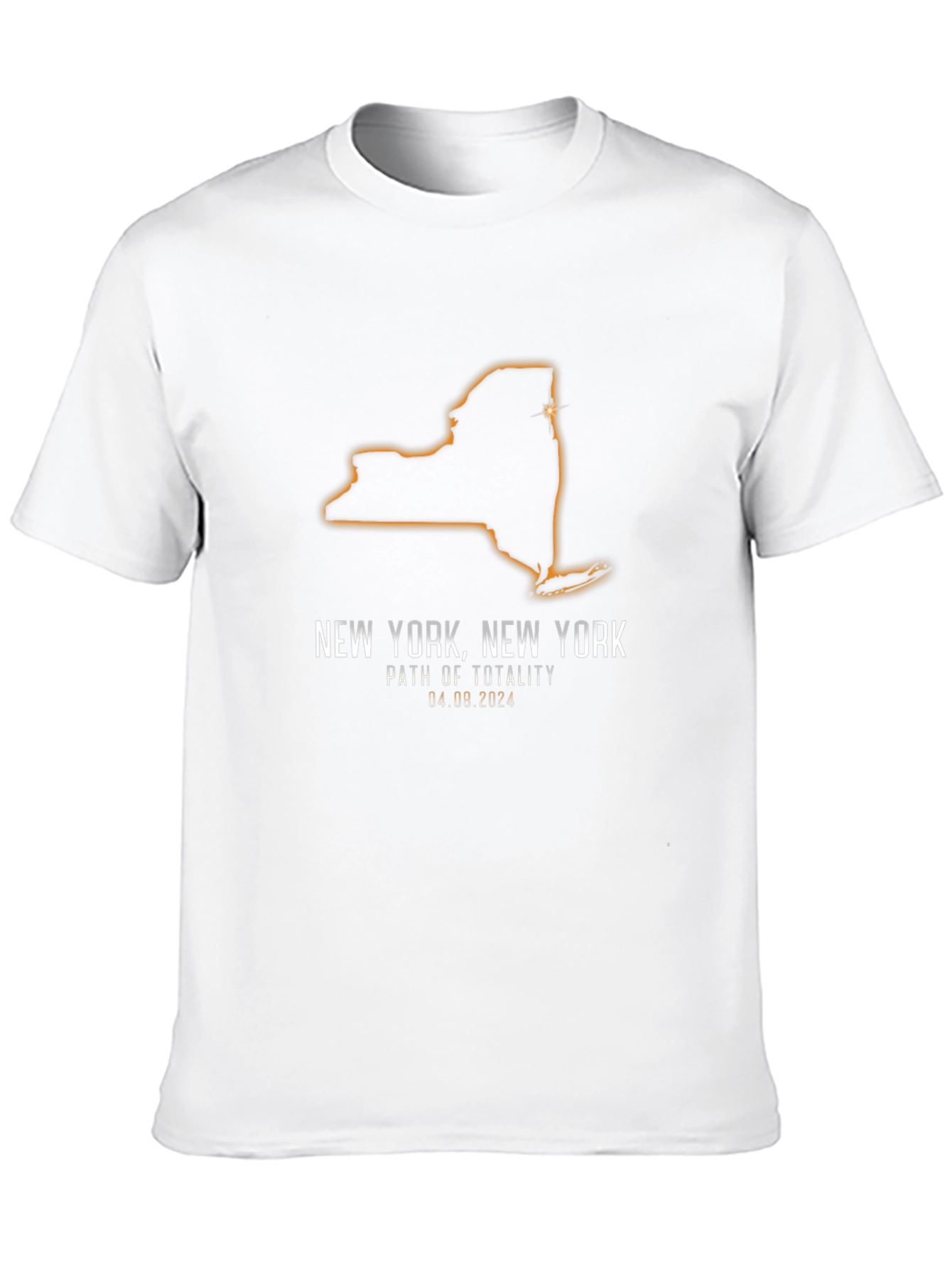 New York Total Solar Eclipse 2024 T-Shirt