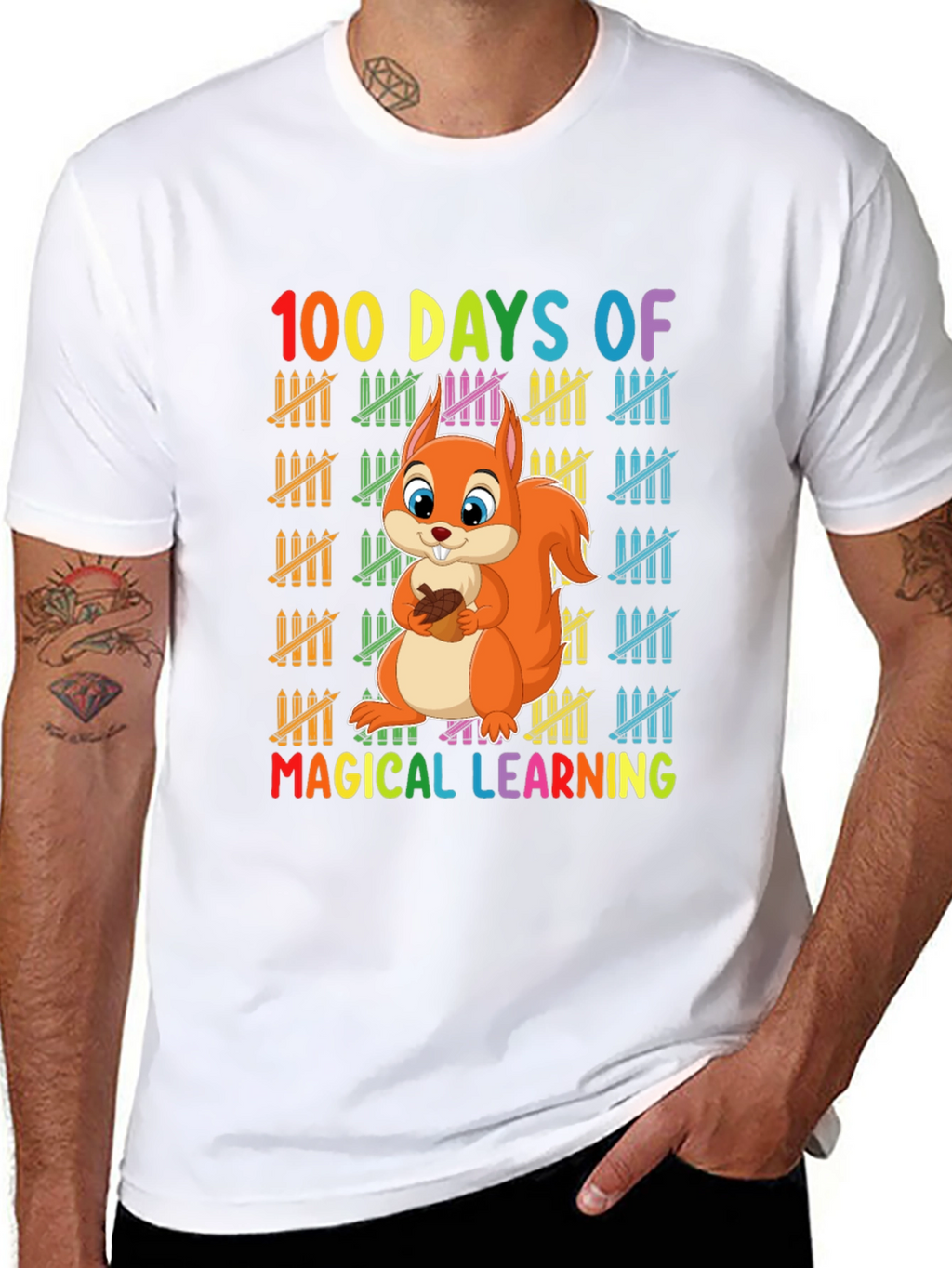 100 Days of Magical Learning T-Shirt