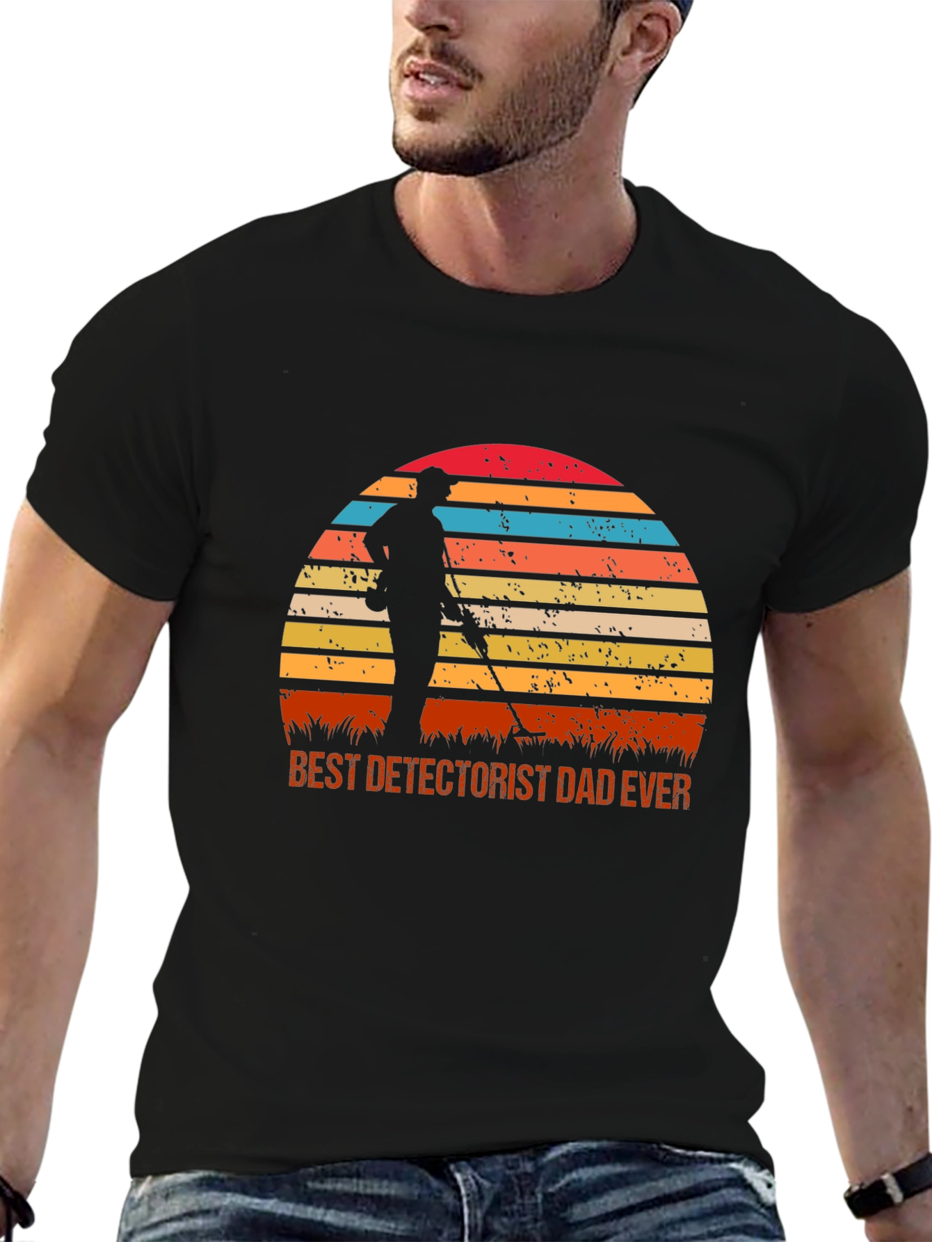 Best Detectorist Dad Ever T-Shirt