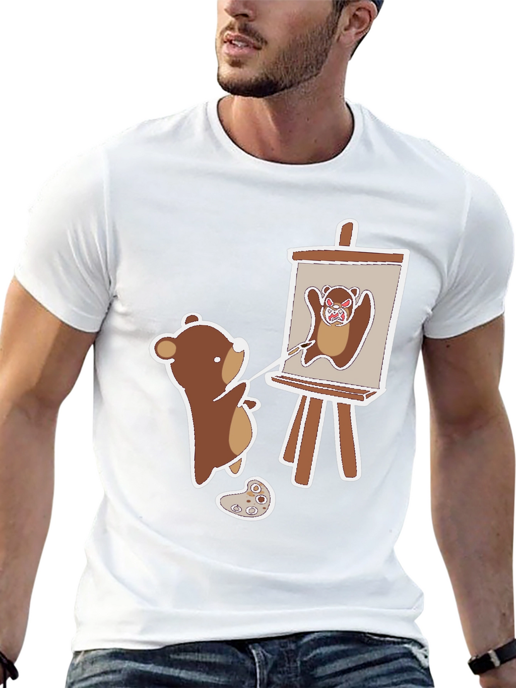 Bear Artist T-Shirt