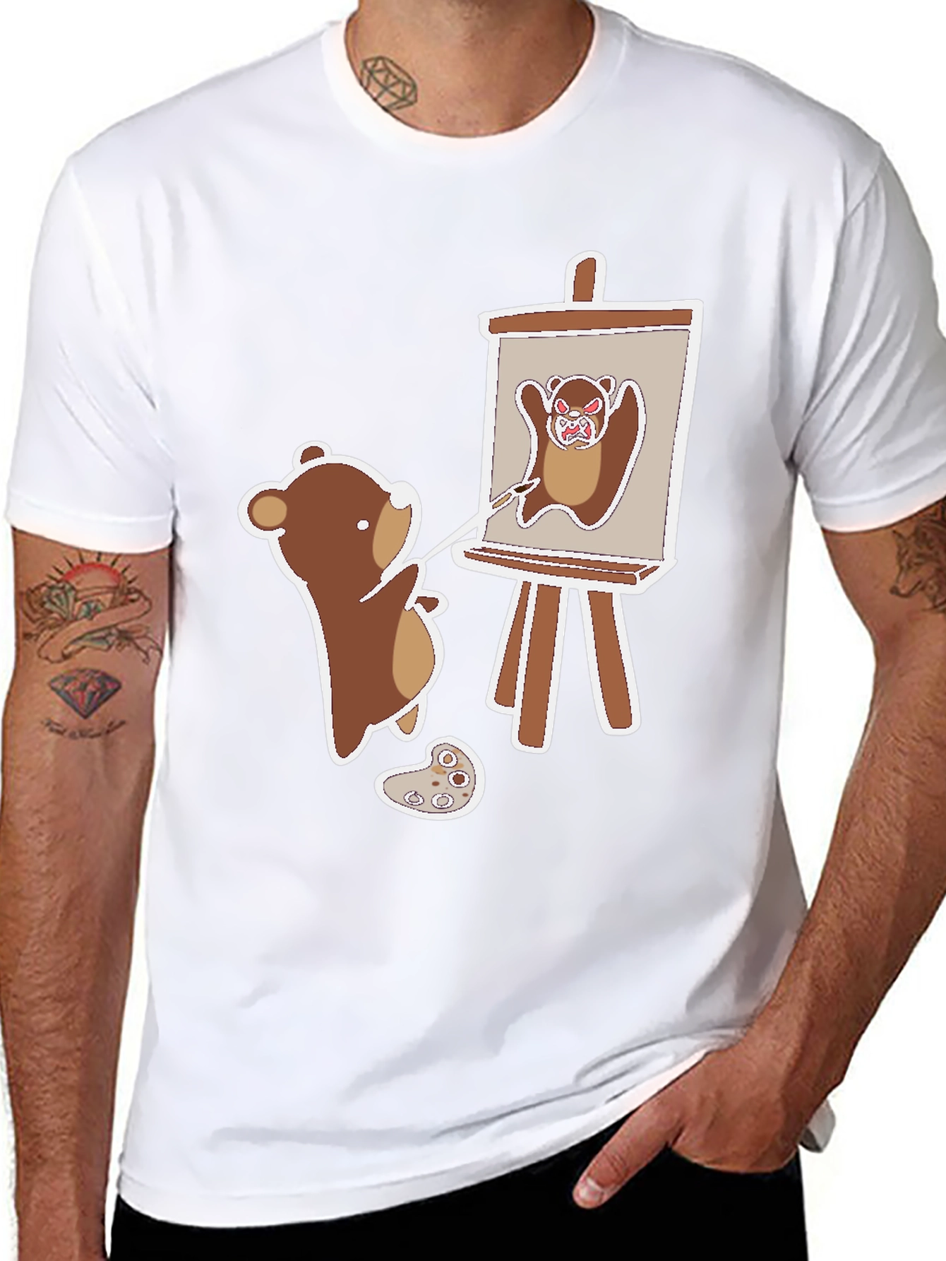 Bear Artist T-Shirt