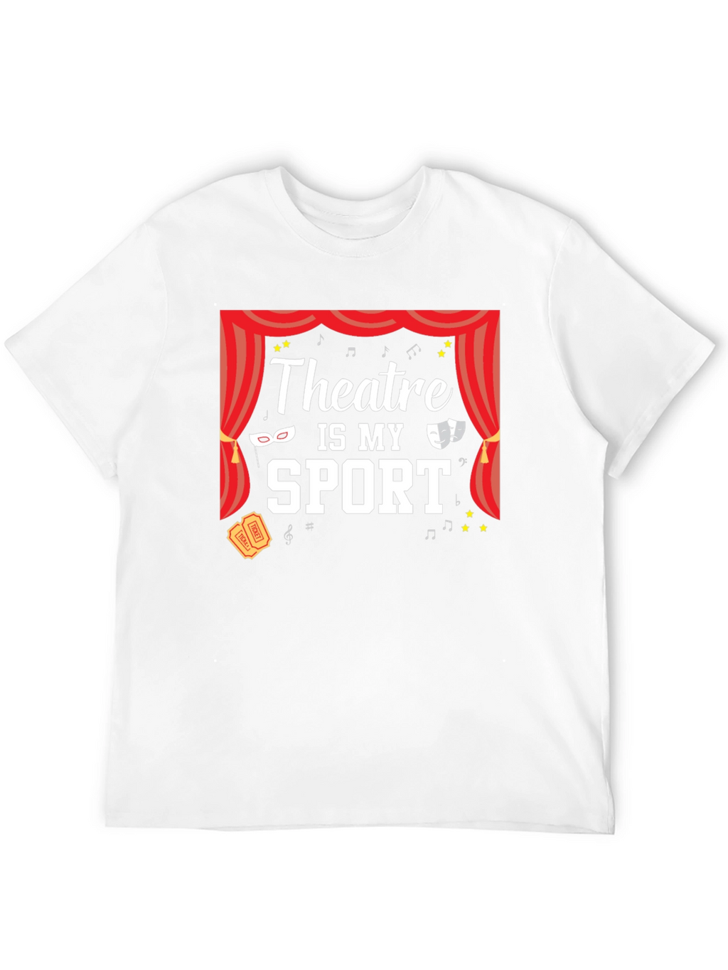 Theatre is My Sport Graphic Tee