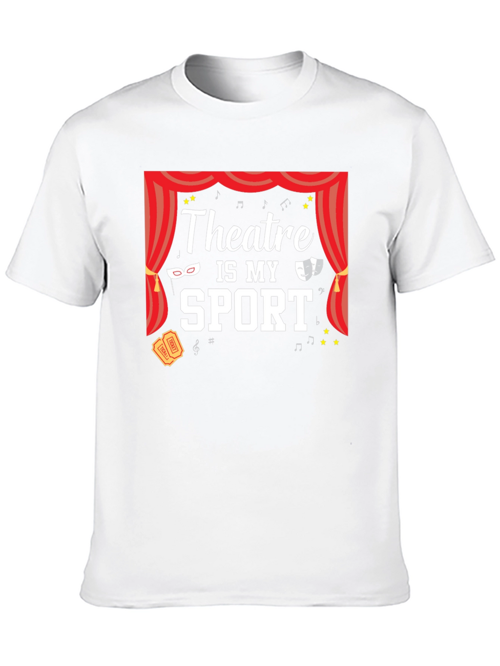 Theatre is My Sport Graphic Tee