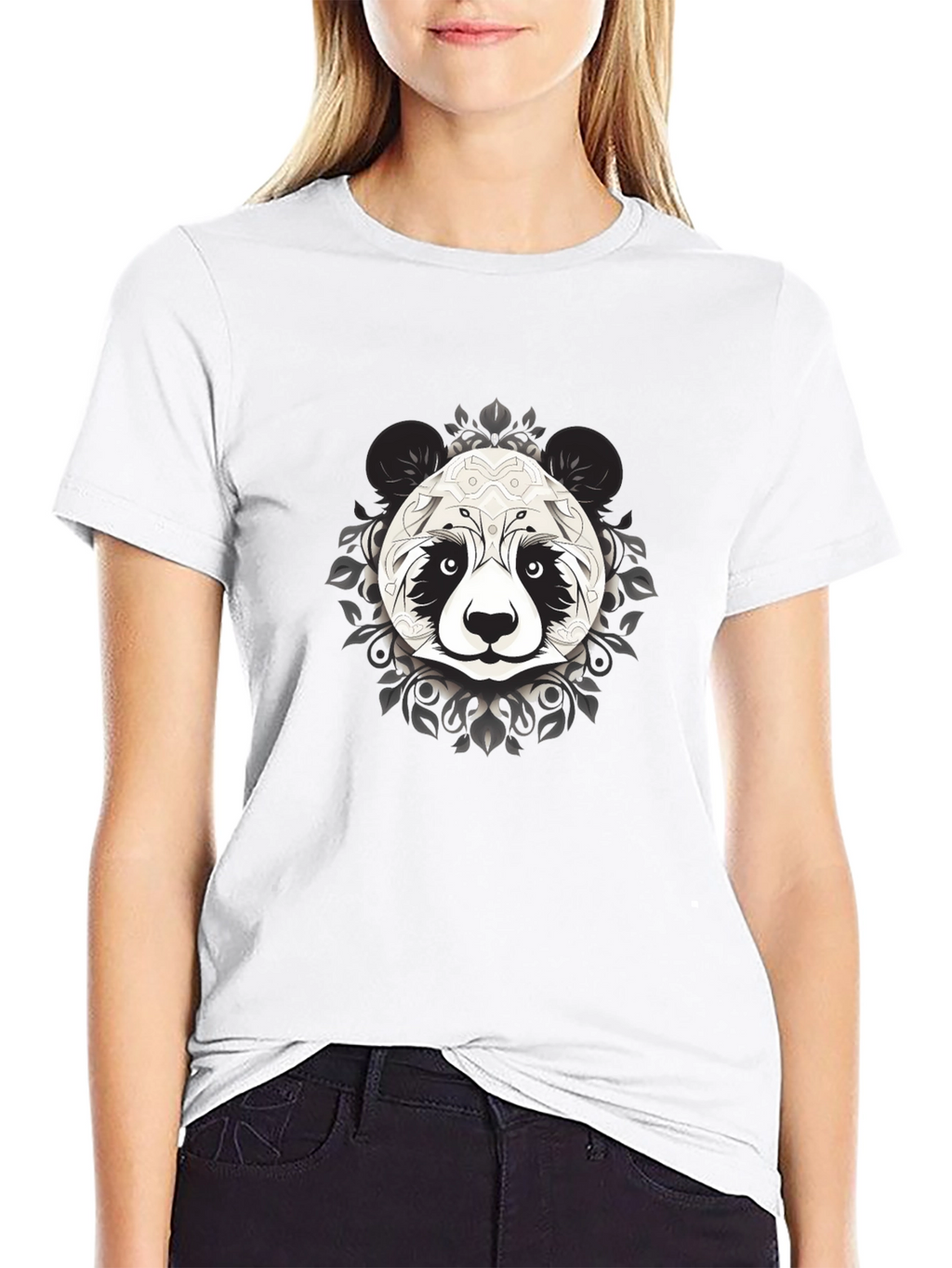 Black Panda Graphic Tee