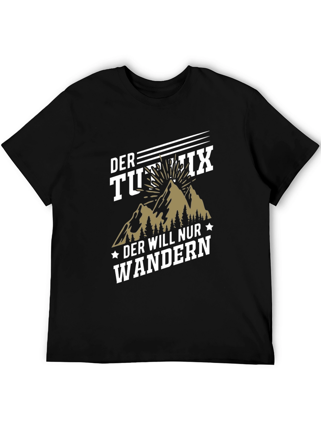 Der Tut Nix Wander T-Shirt Black