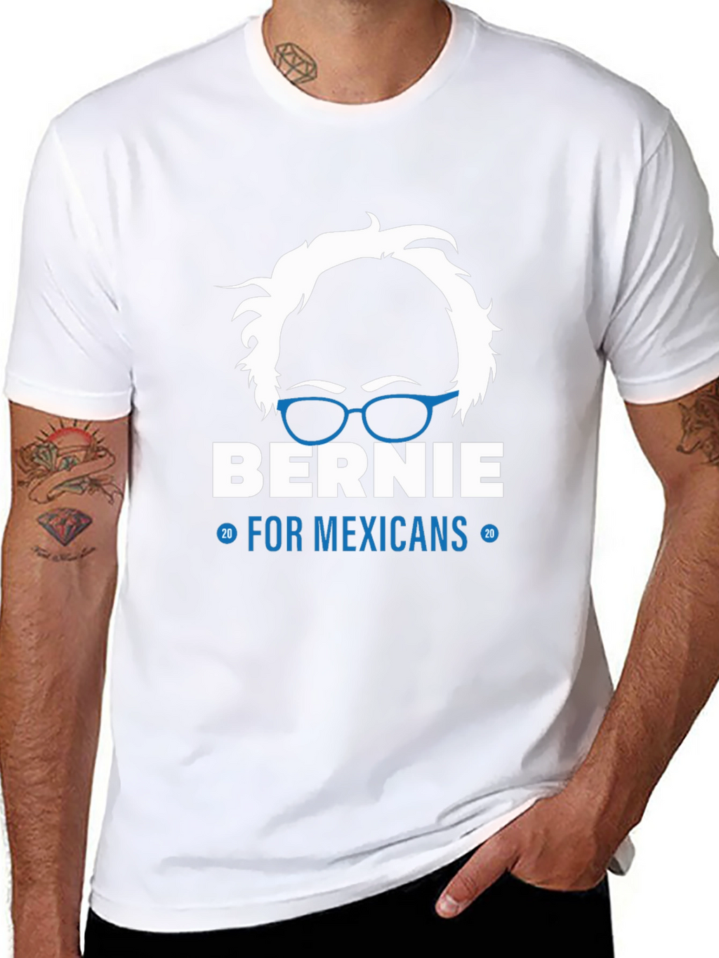 Bernie Sanders For Mexicans T-Shirt