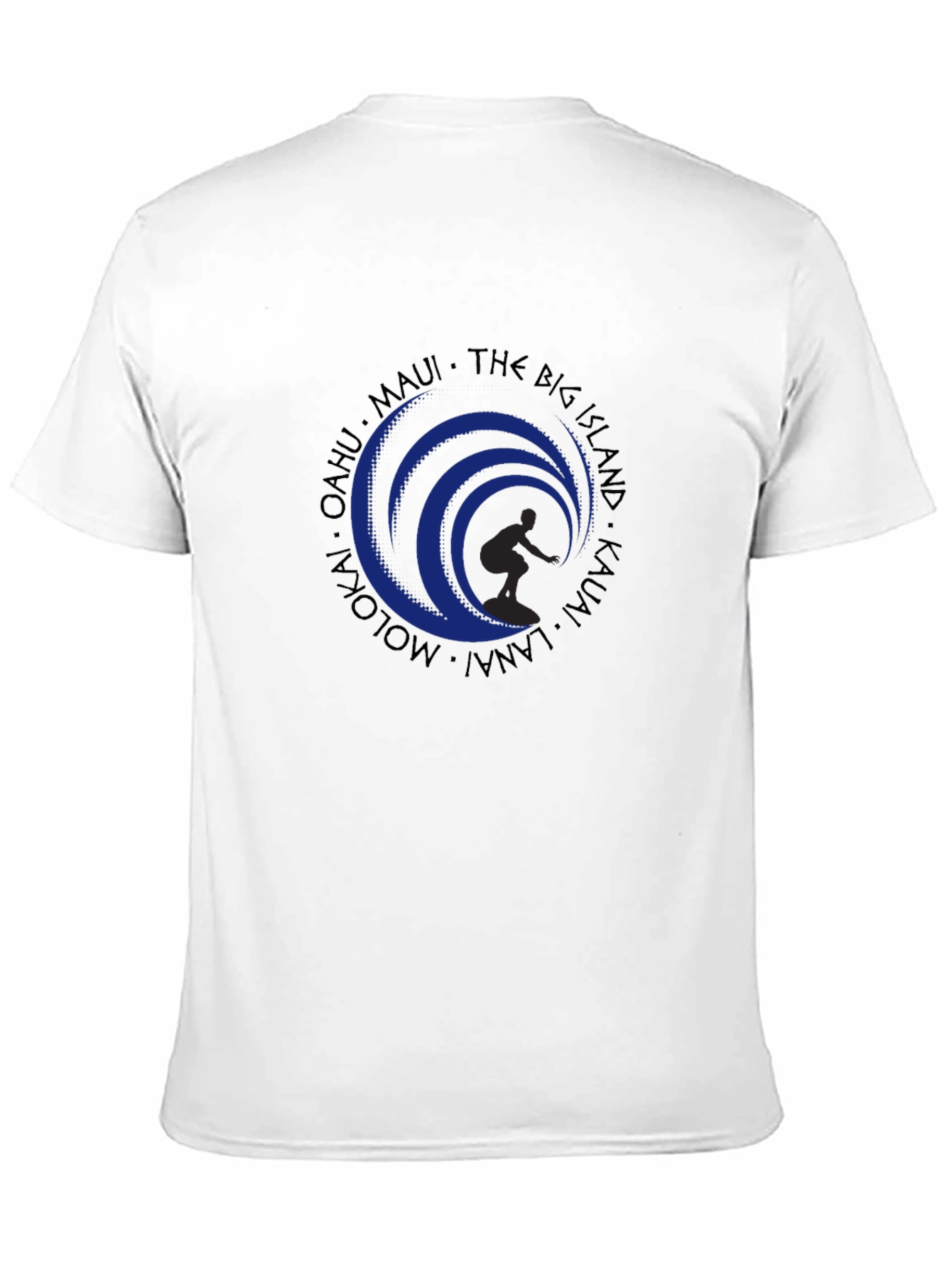 Island Wave Surfer Graphic Tee