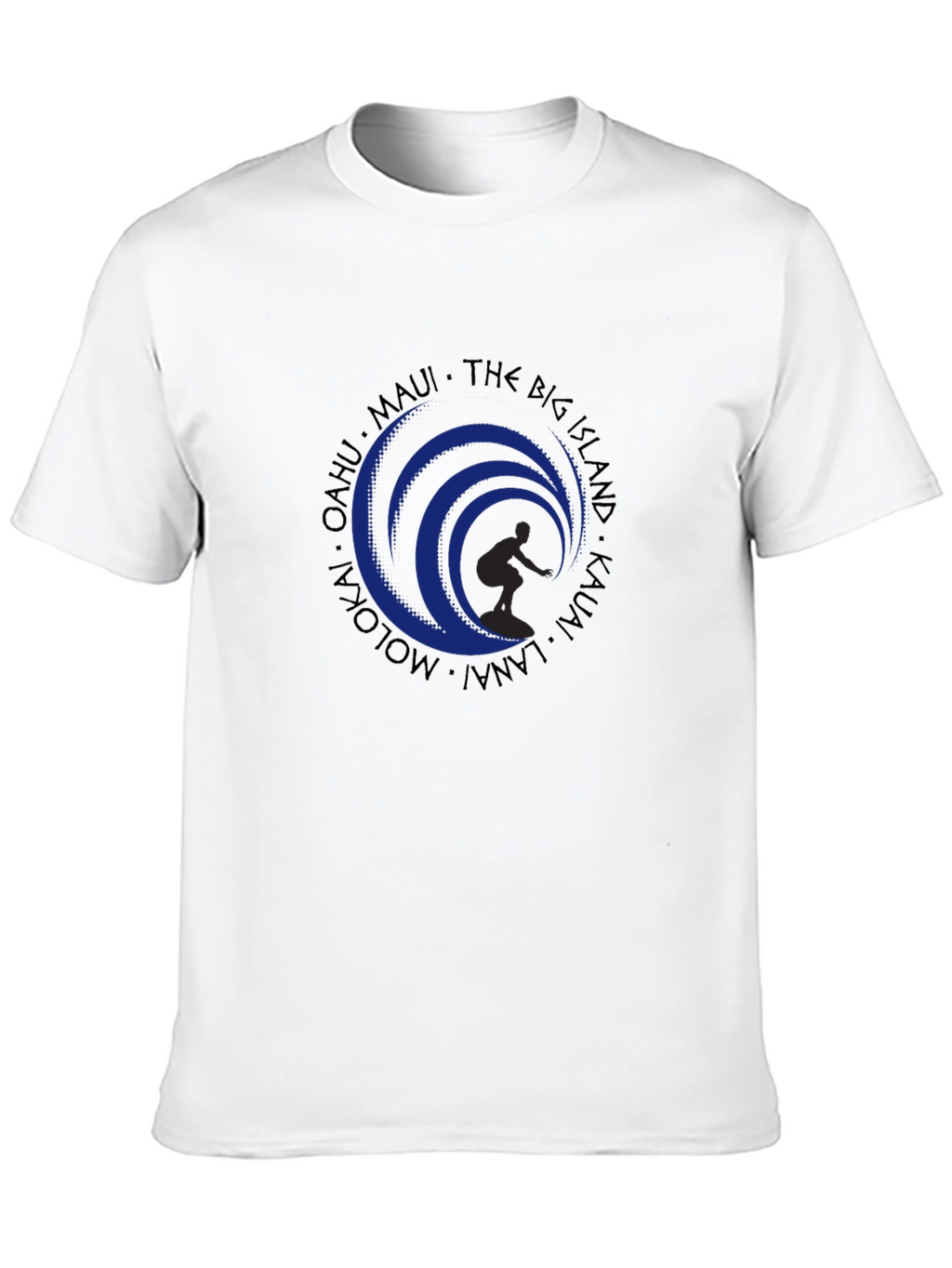 Island Wave Surfer Graphic Tee