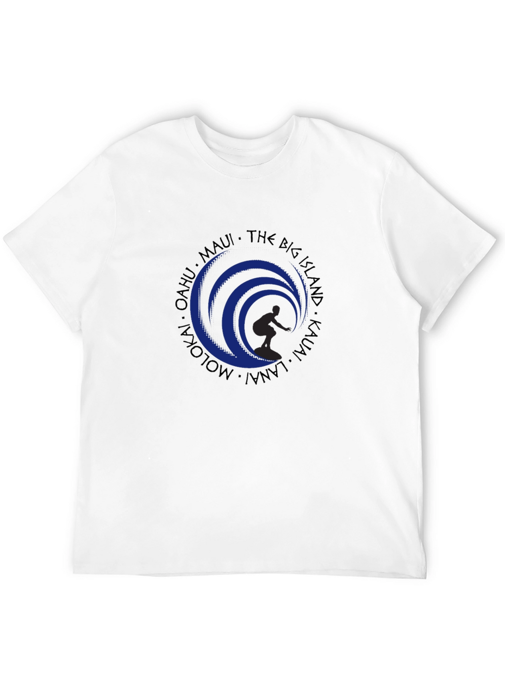 Island Wave Surfer Graphic Tee