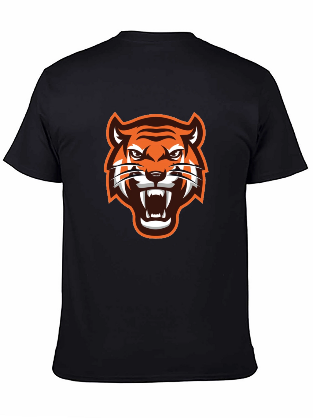 Black Tiger Graphic T-Shirt