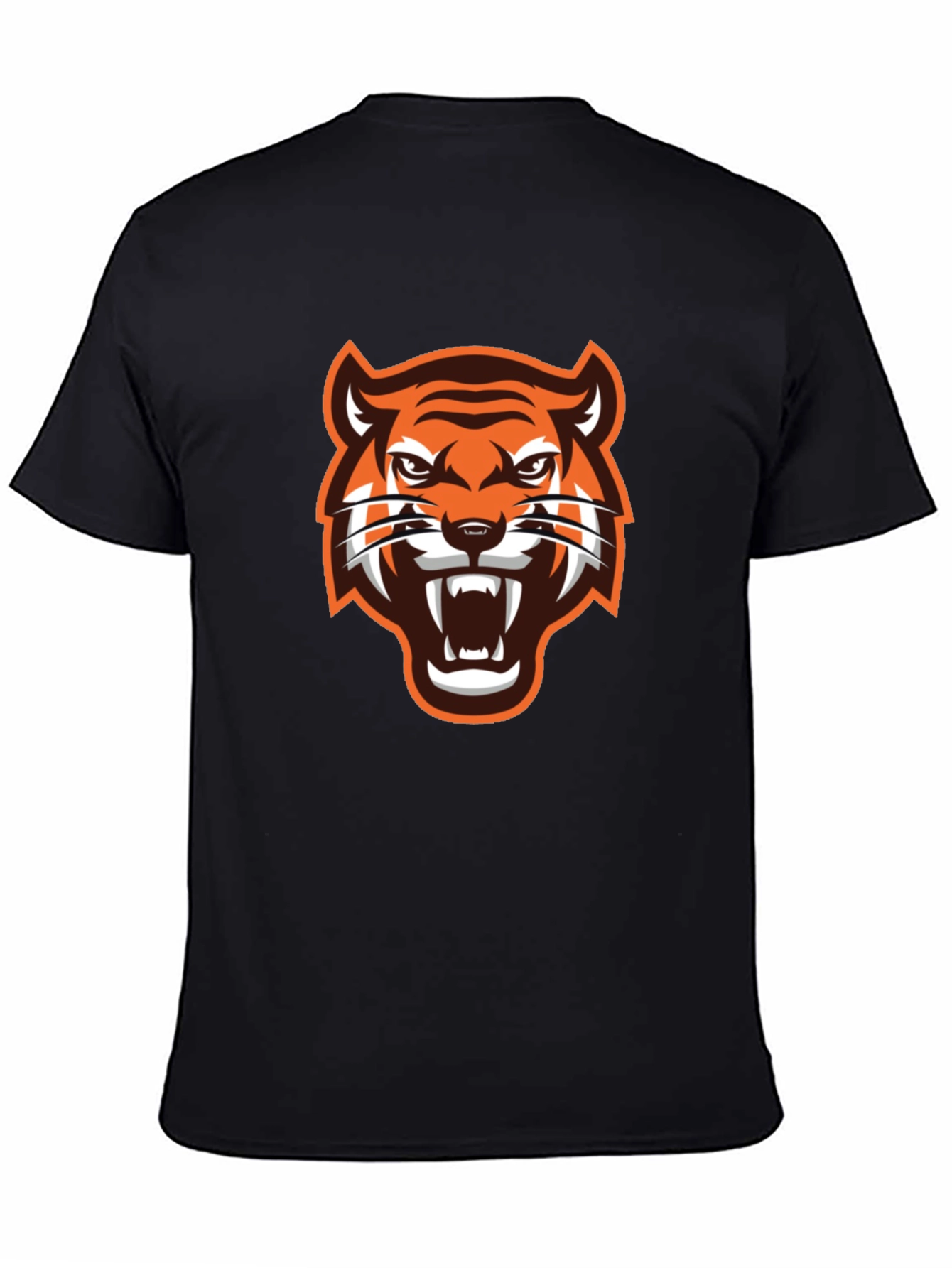 Black Tiger Graphic T-Shirt