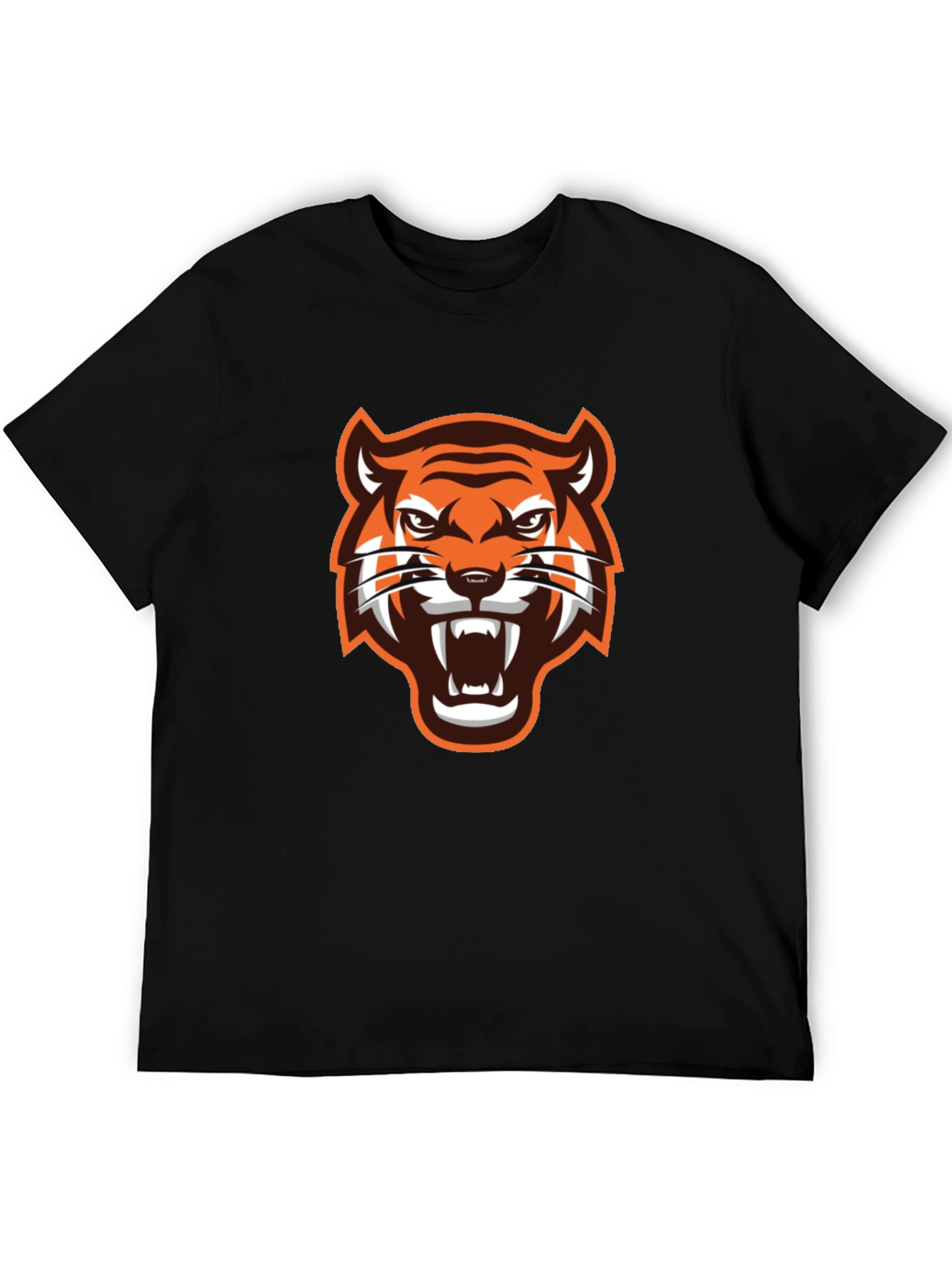 Black Tiger Graphic T-Shirt