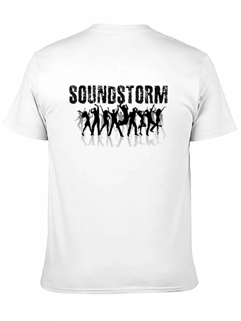 Soundstorm Graphic Tee - Black Crew Neck