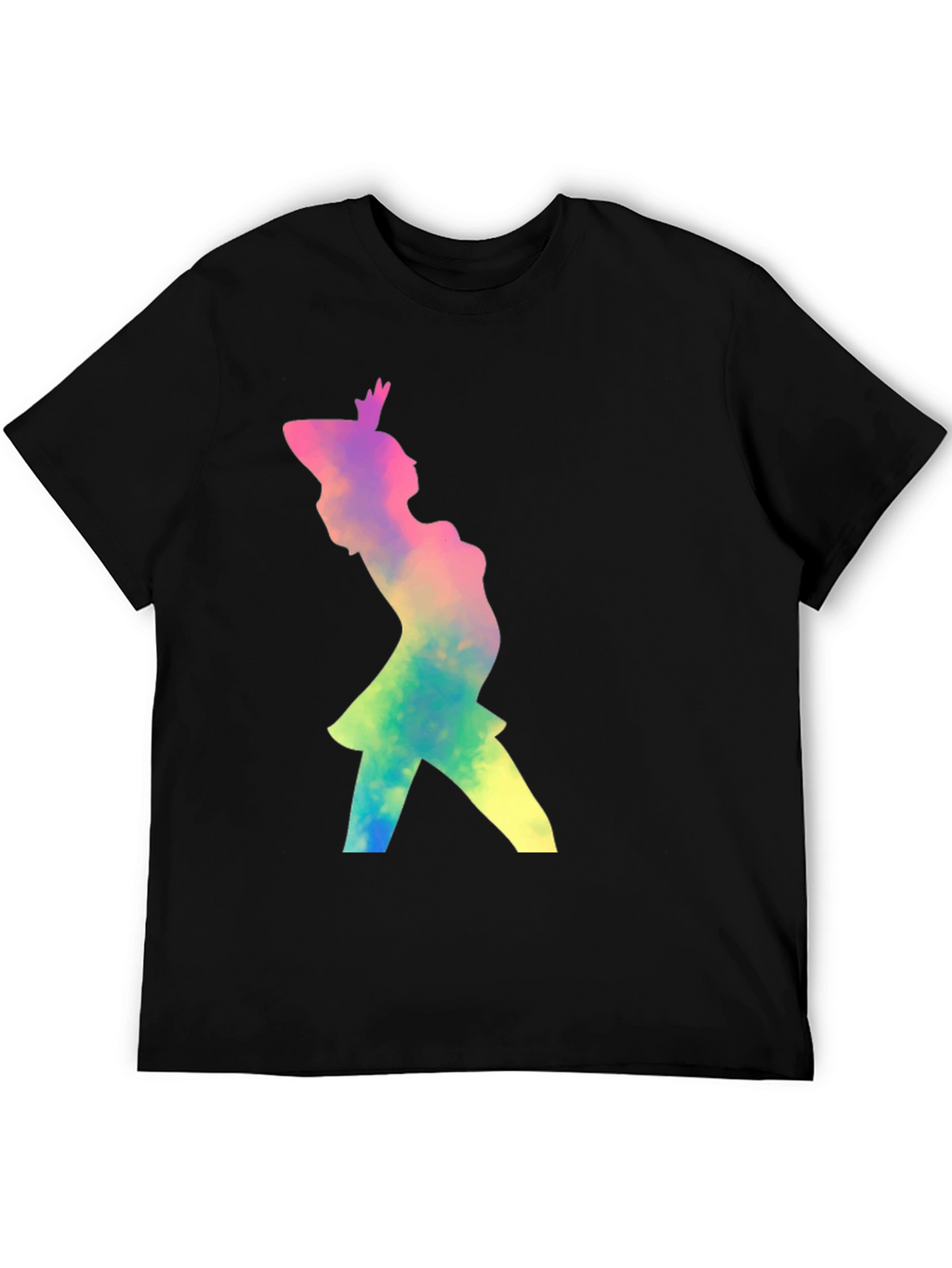 Silhouette Graphic Tee - Unisex Black T-Shirt