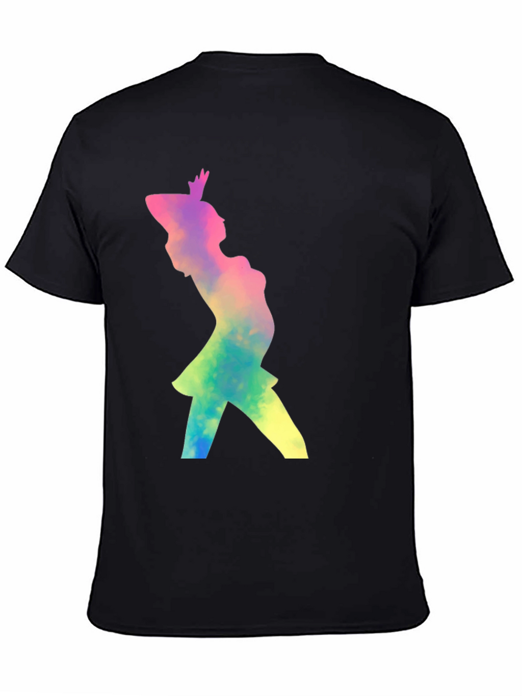 Silhouette Graphic Tee - Unisex Black T-Shirt