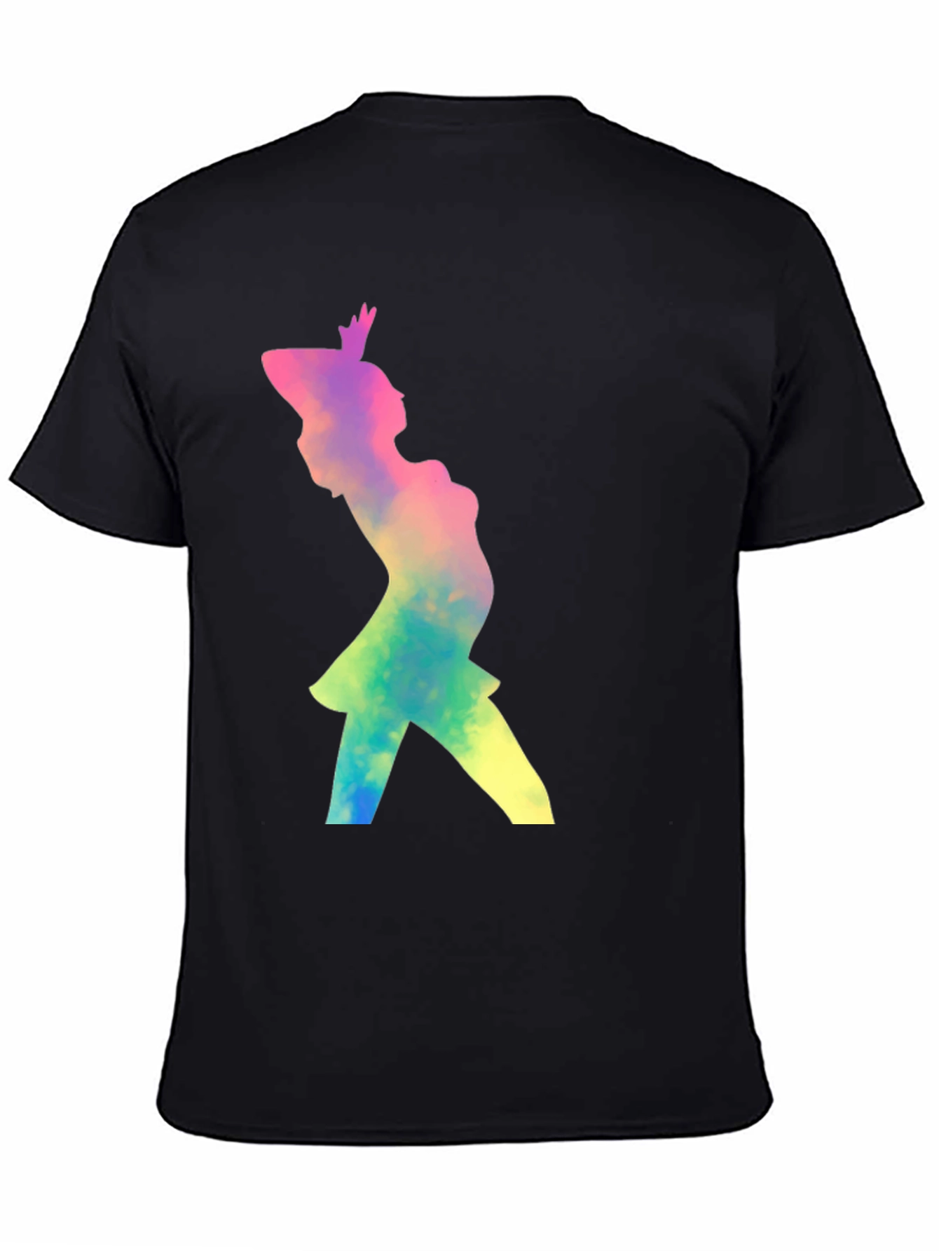 Silhouette Graphic Tee - Unisex Black T-Shirt