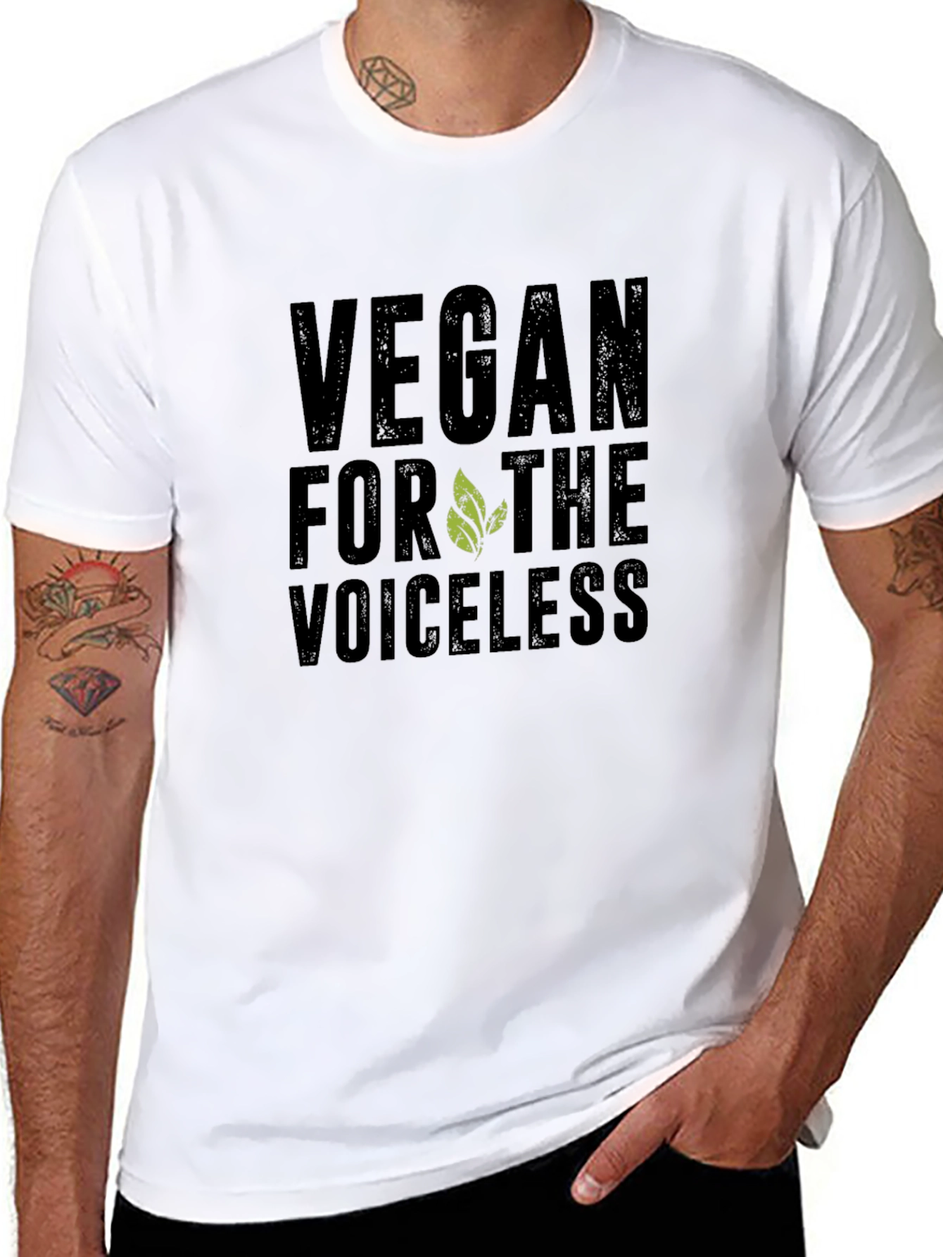 Vegan for the Voiceless Graphic Tee