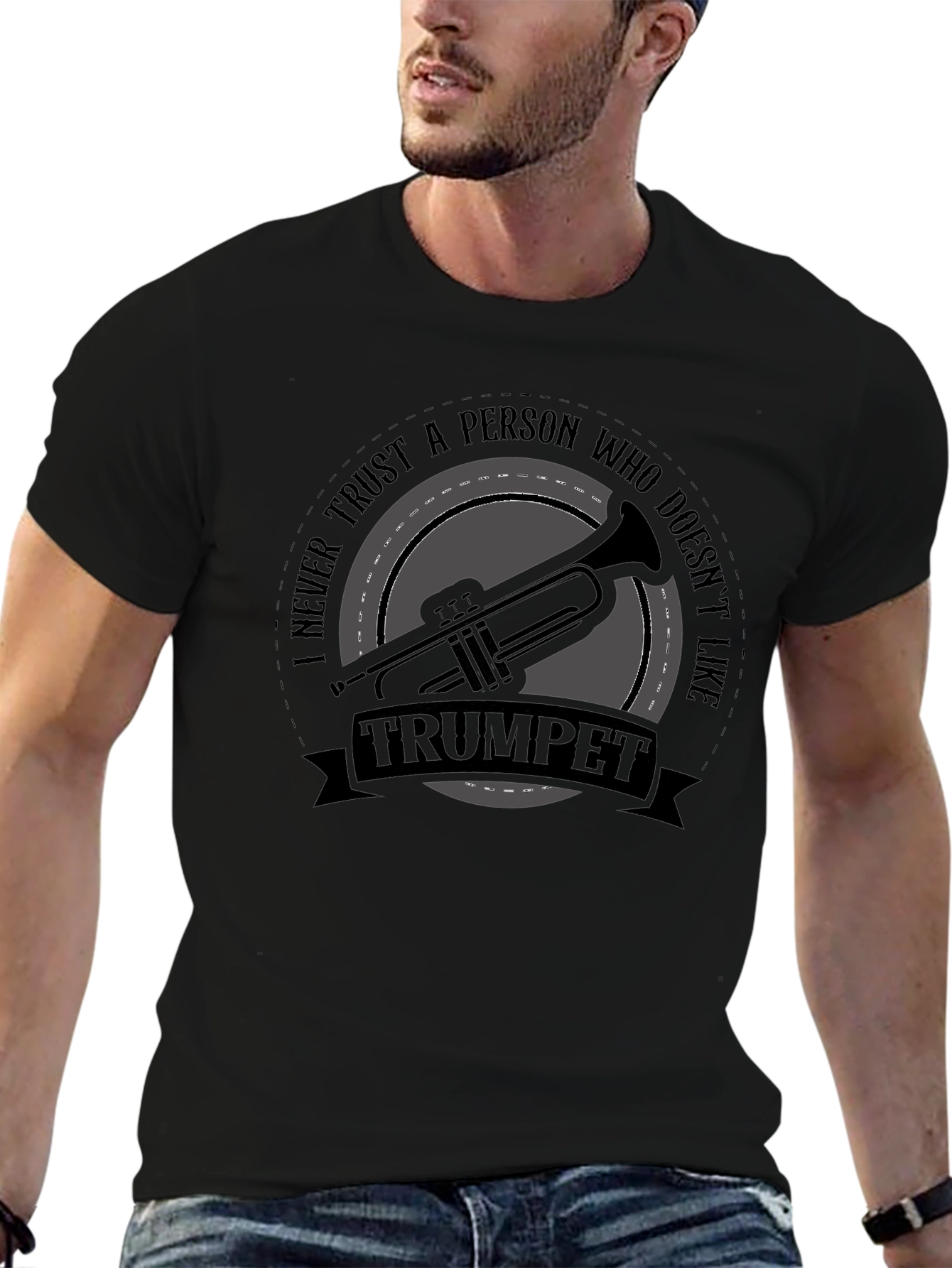 Trumpet Lover Graphic Tee
