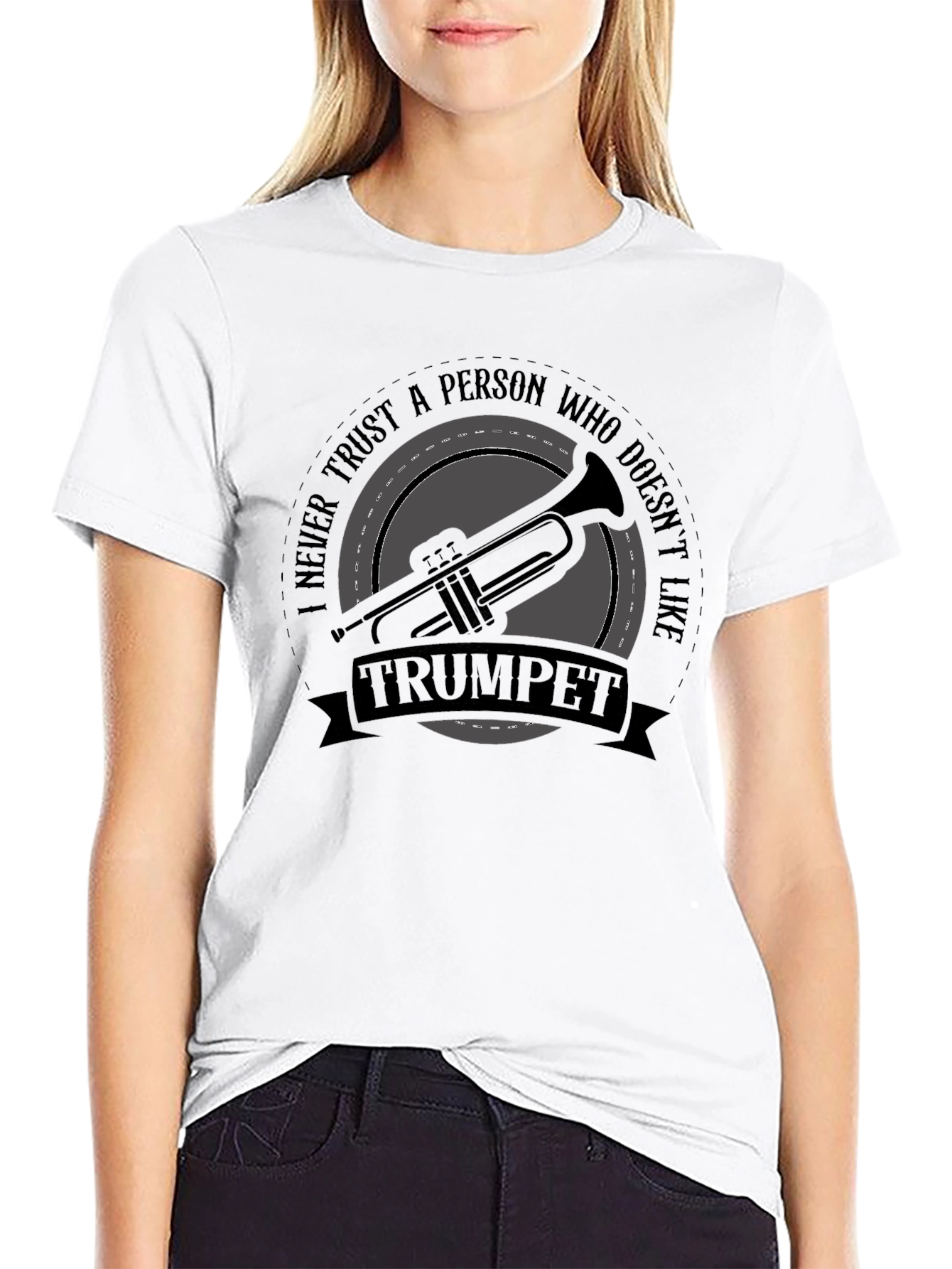 Trumpet Lover Graphic Tee
