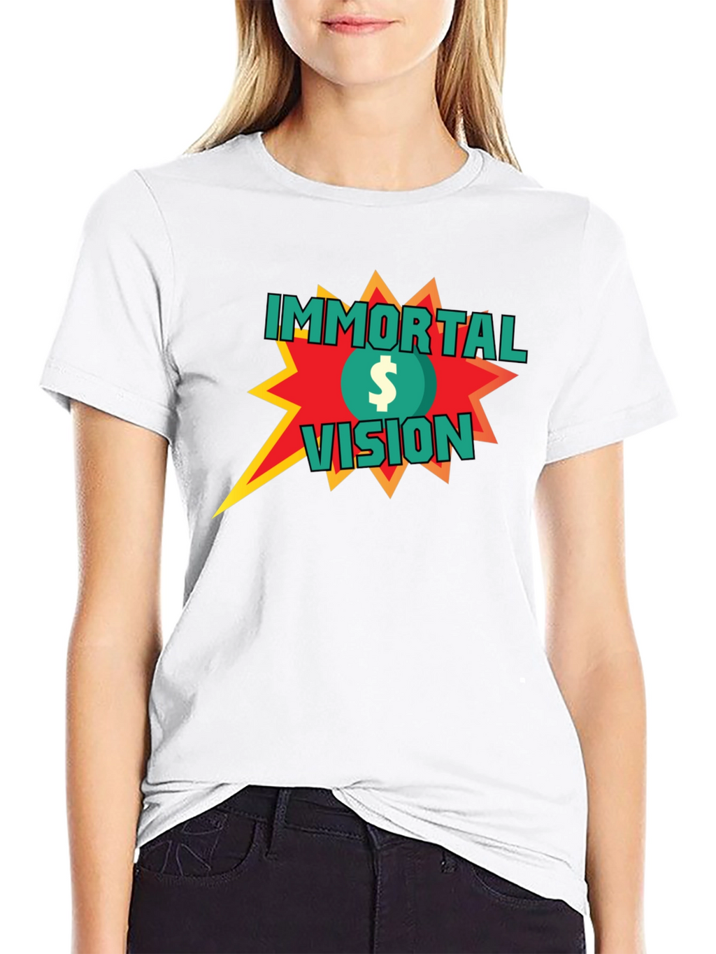 Immortal Vision Graphic T-Shirt - Black
