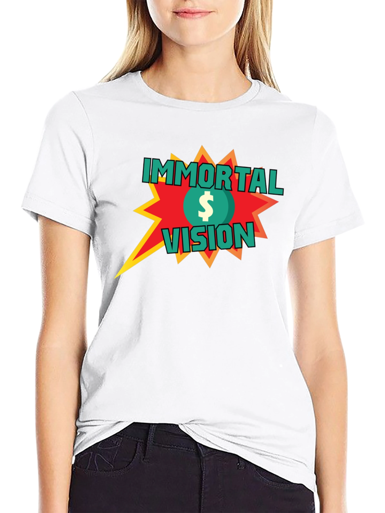 Immortal Vision Graphic T-Shirt - Black