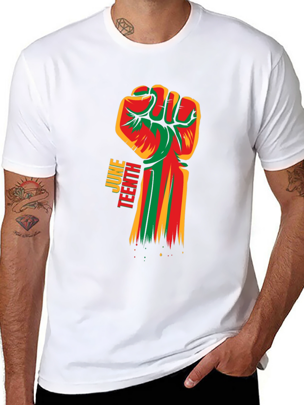 Juneteenth Fist T-Shirt - Black Pride Tee