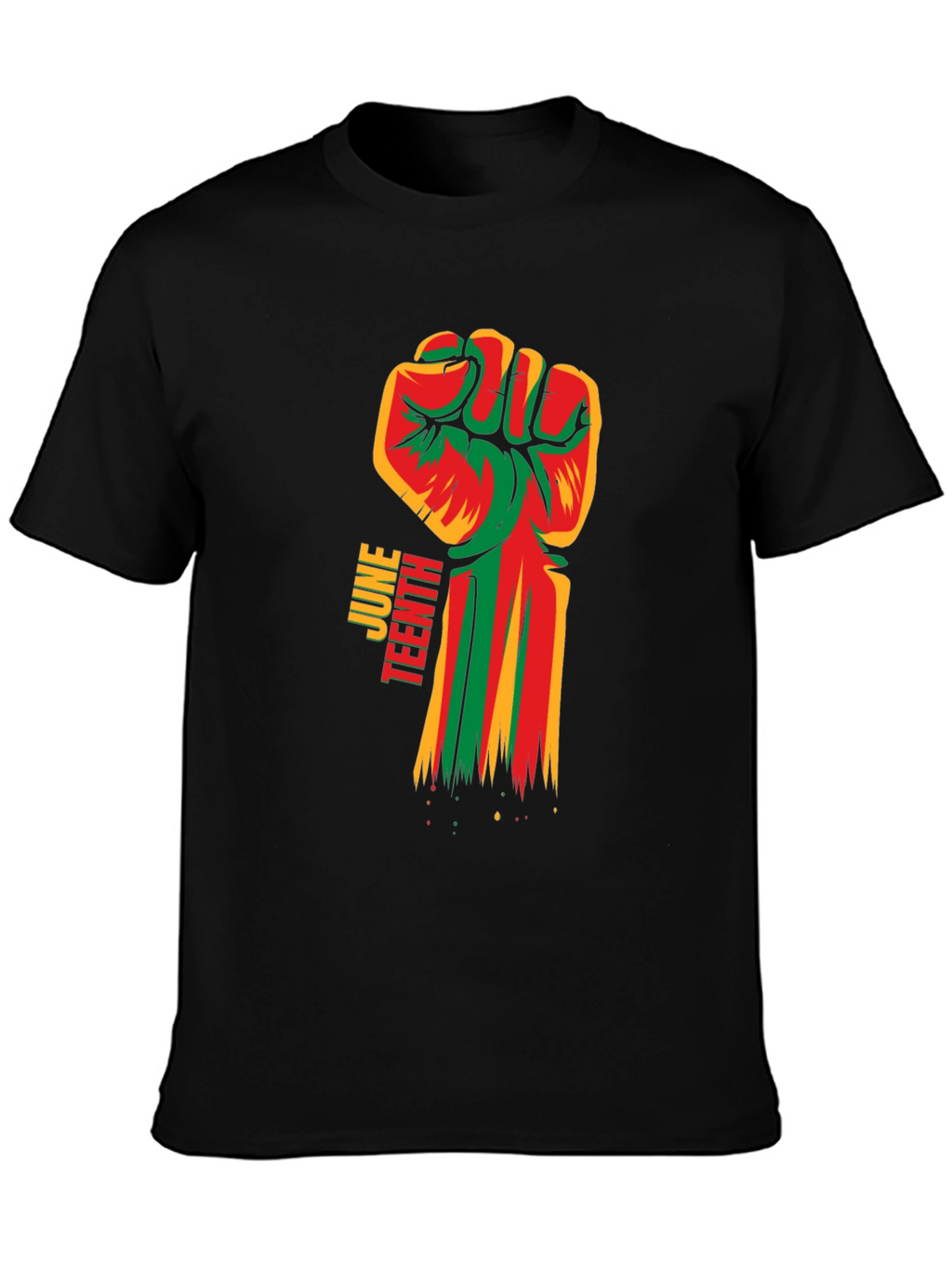 Juneteenth Fist T-Shirt - Black Pride Tee