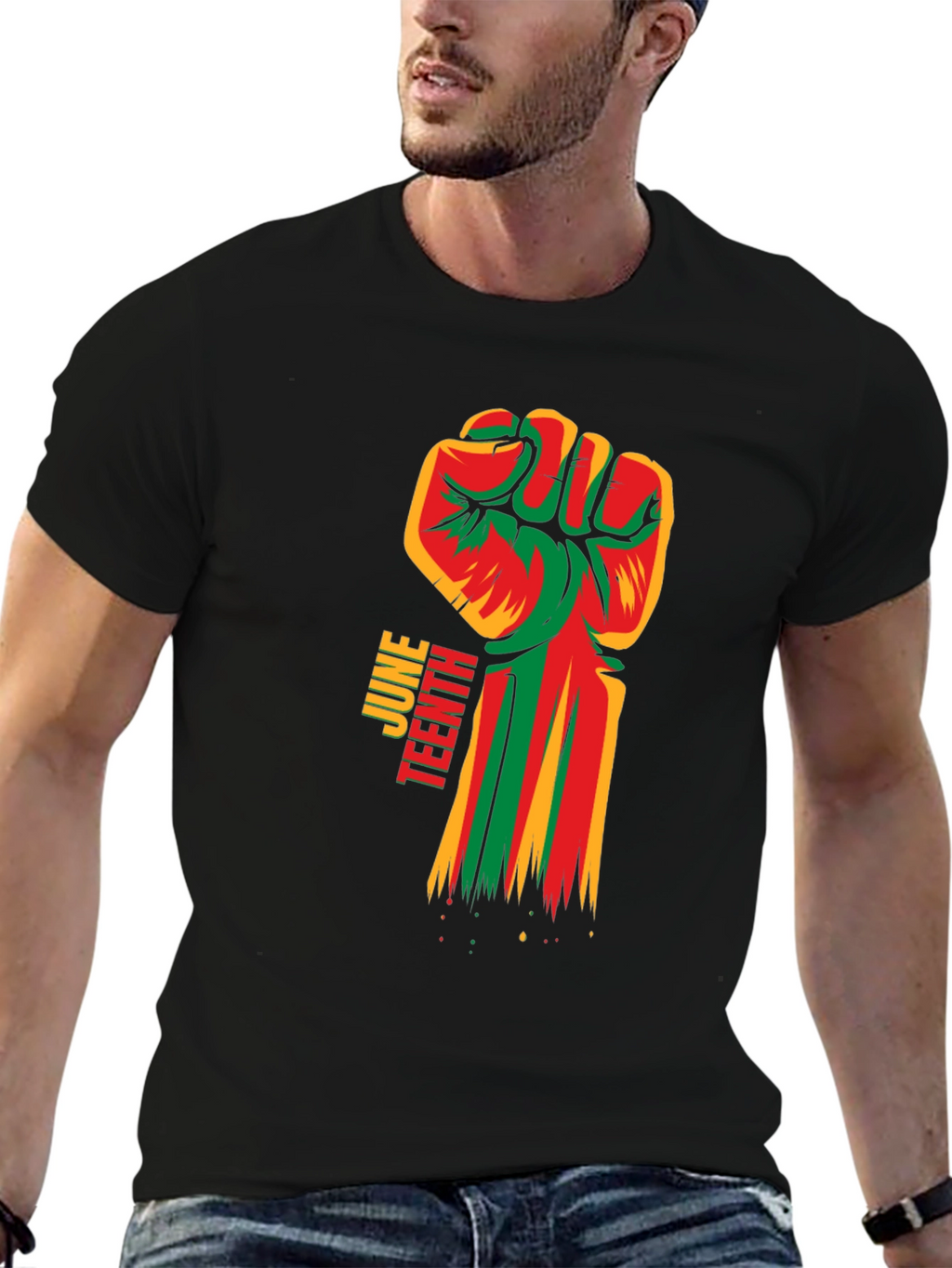 Juneteenth Fist T-Shirt - Black Pride Tee