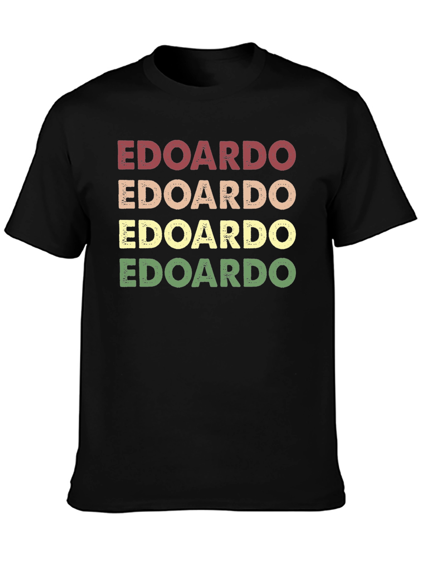 Edoardo Retro T-Shirt - Personalized Vintage Style