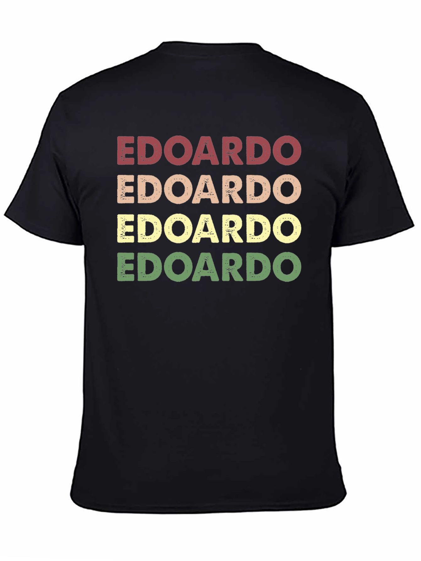 Edoardo Retro T-Shirt - Personalized Vintage Style