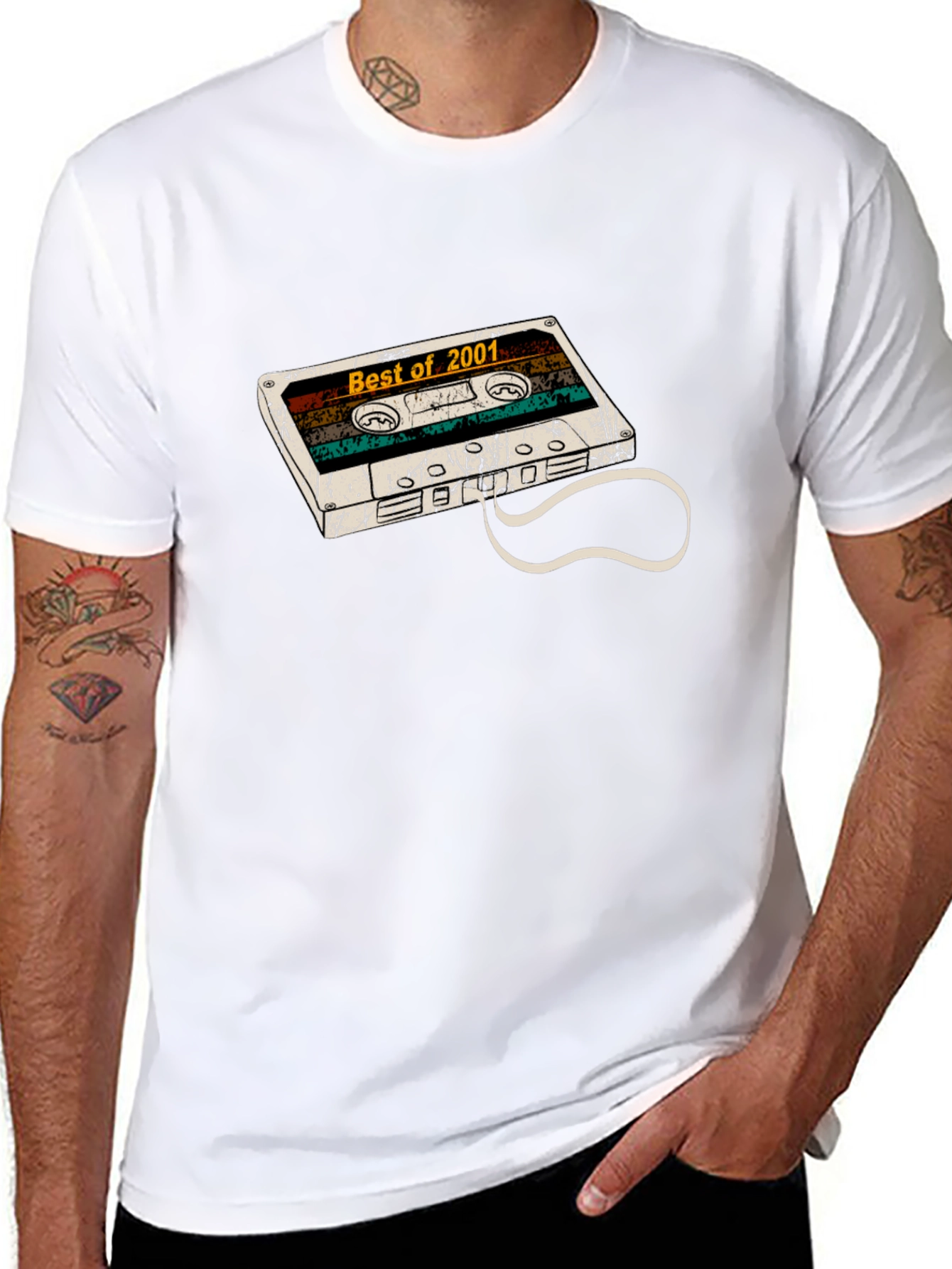 Best of 2001 Cassette Tape T-Shirt