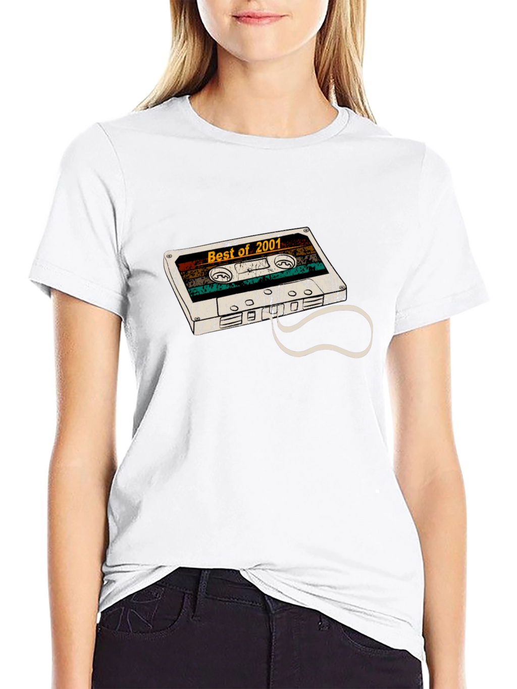 Best of 2001 Cassette Tape T-Shirt