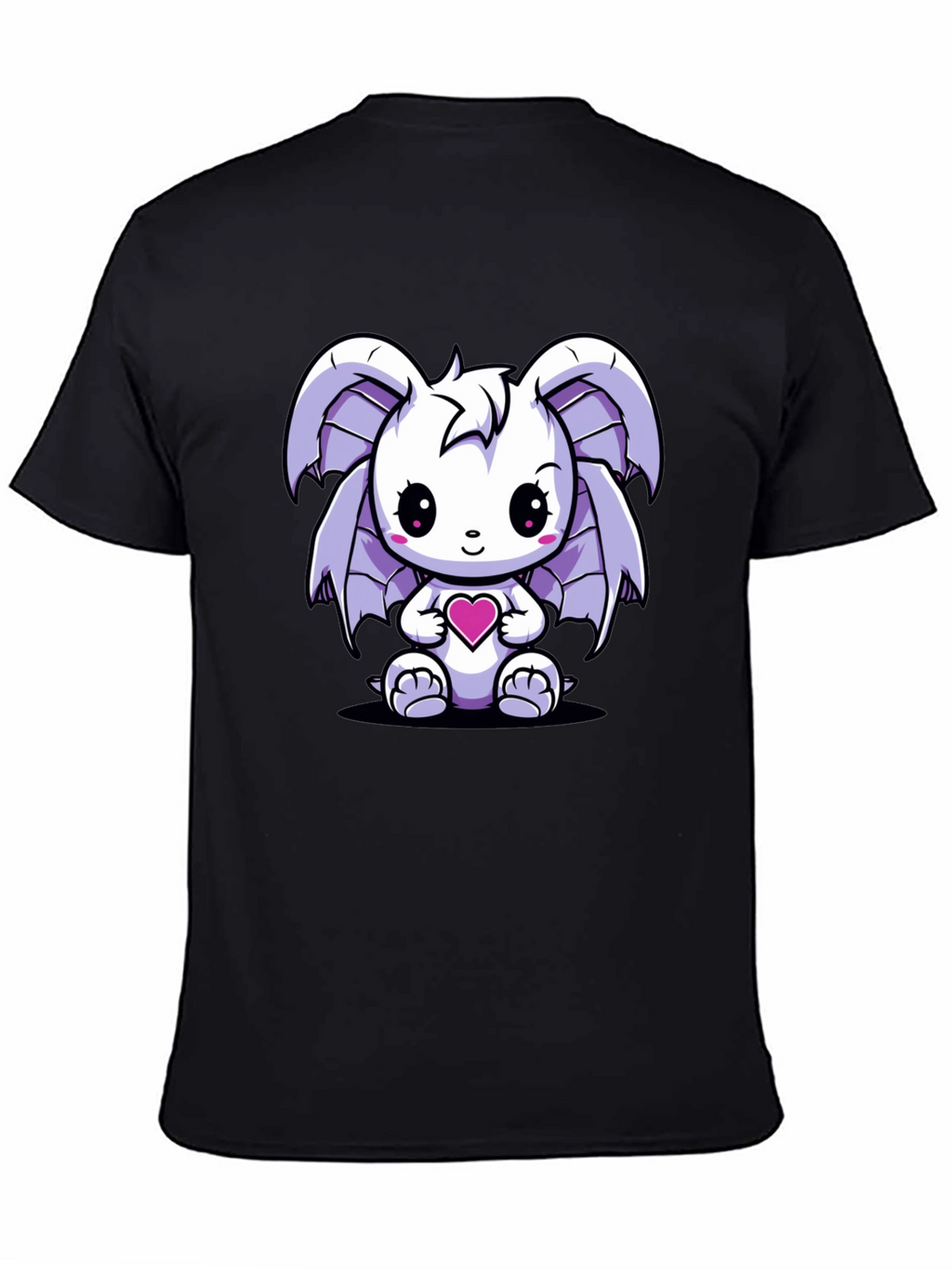 Cute Monster Heart Graphic T-Shirt