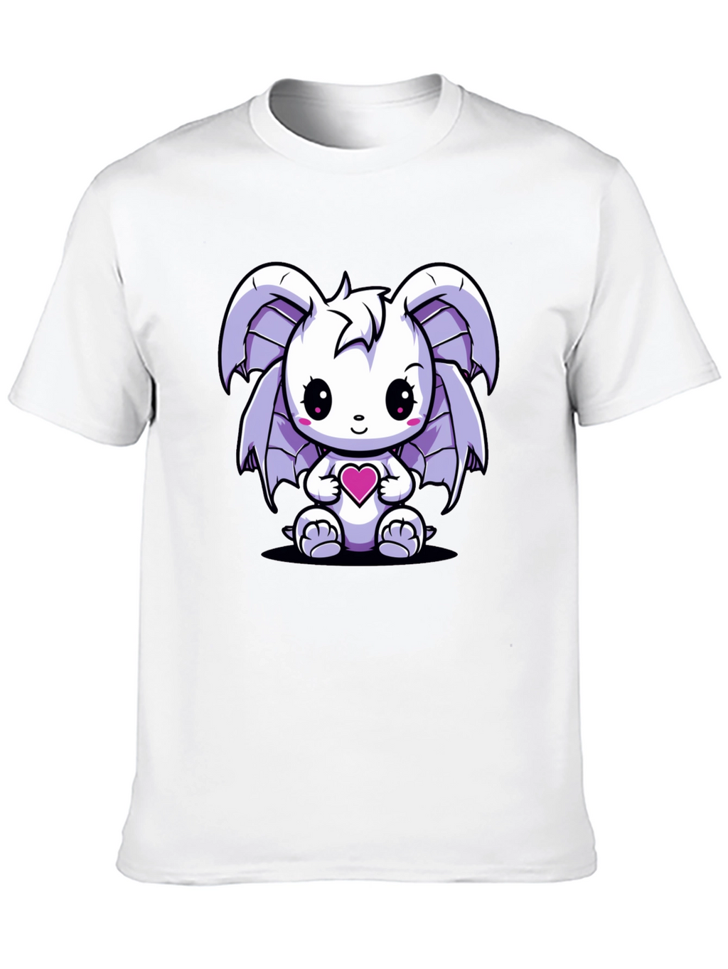 Cute Monster Heart Graphic T-Shirt