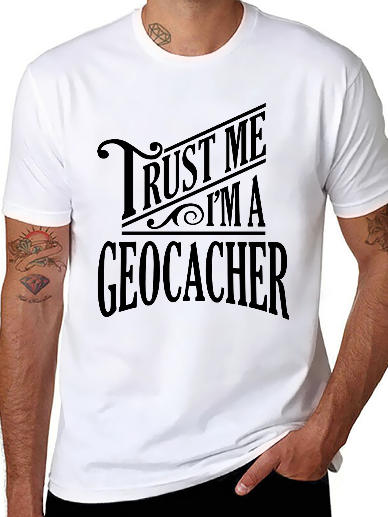 Trust Me Im A Geocacher Graphic Tee