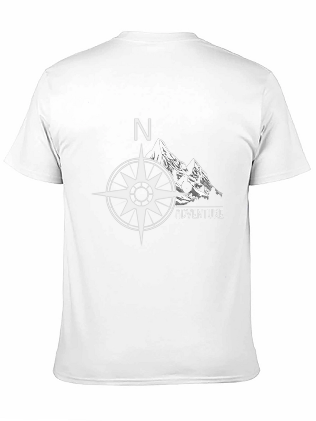 Adventure Compass Graphic Tee - Black