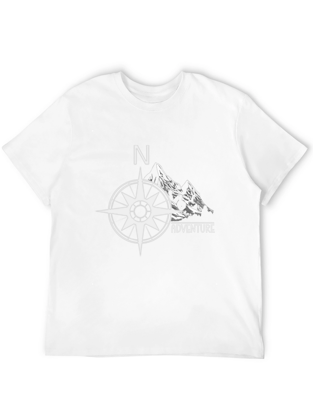 Adventure Compass Graphic Tee - Black