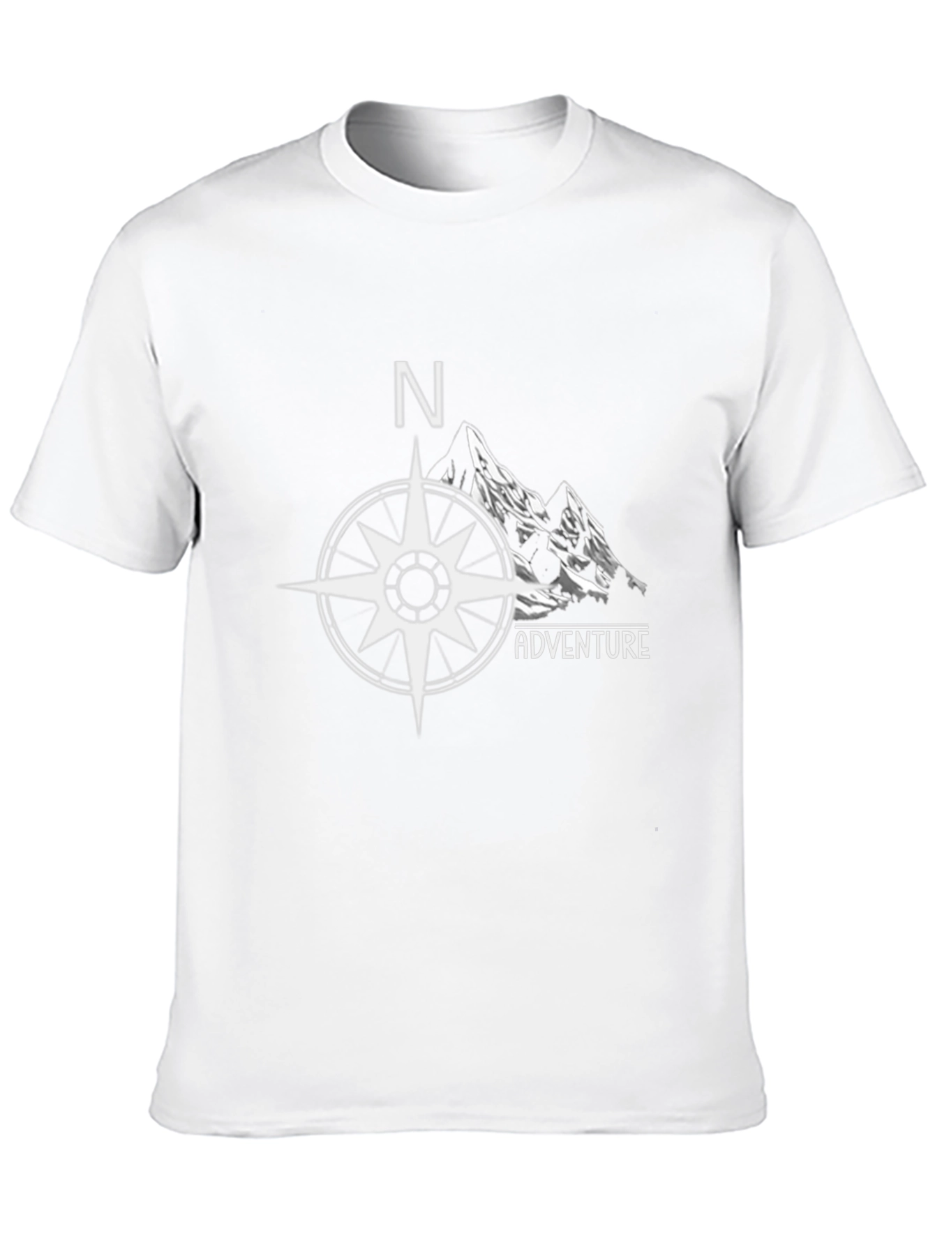 Adventure Compass Graphic Tee - Black