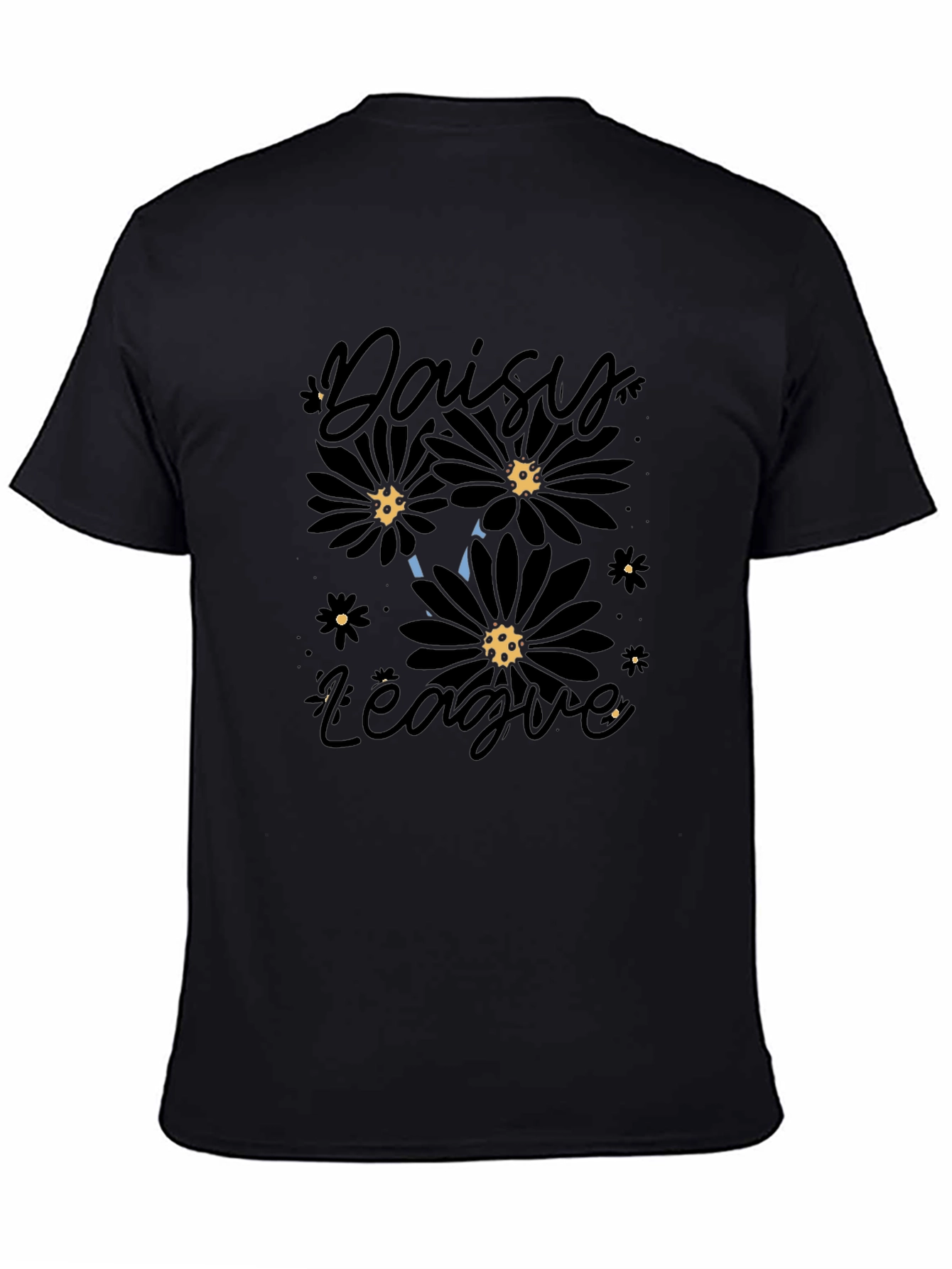 Daisy League Black Graphic T-Shirt