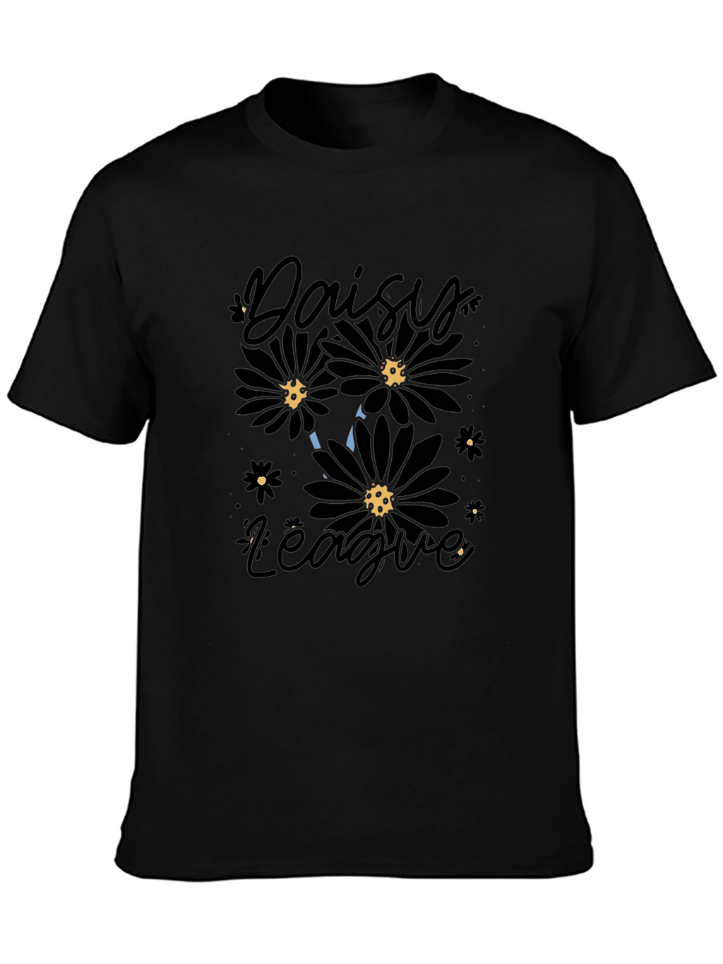 Daisy League Black Graphic T-Shirt