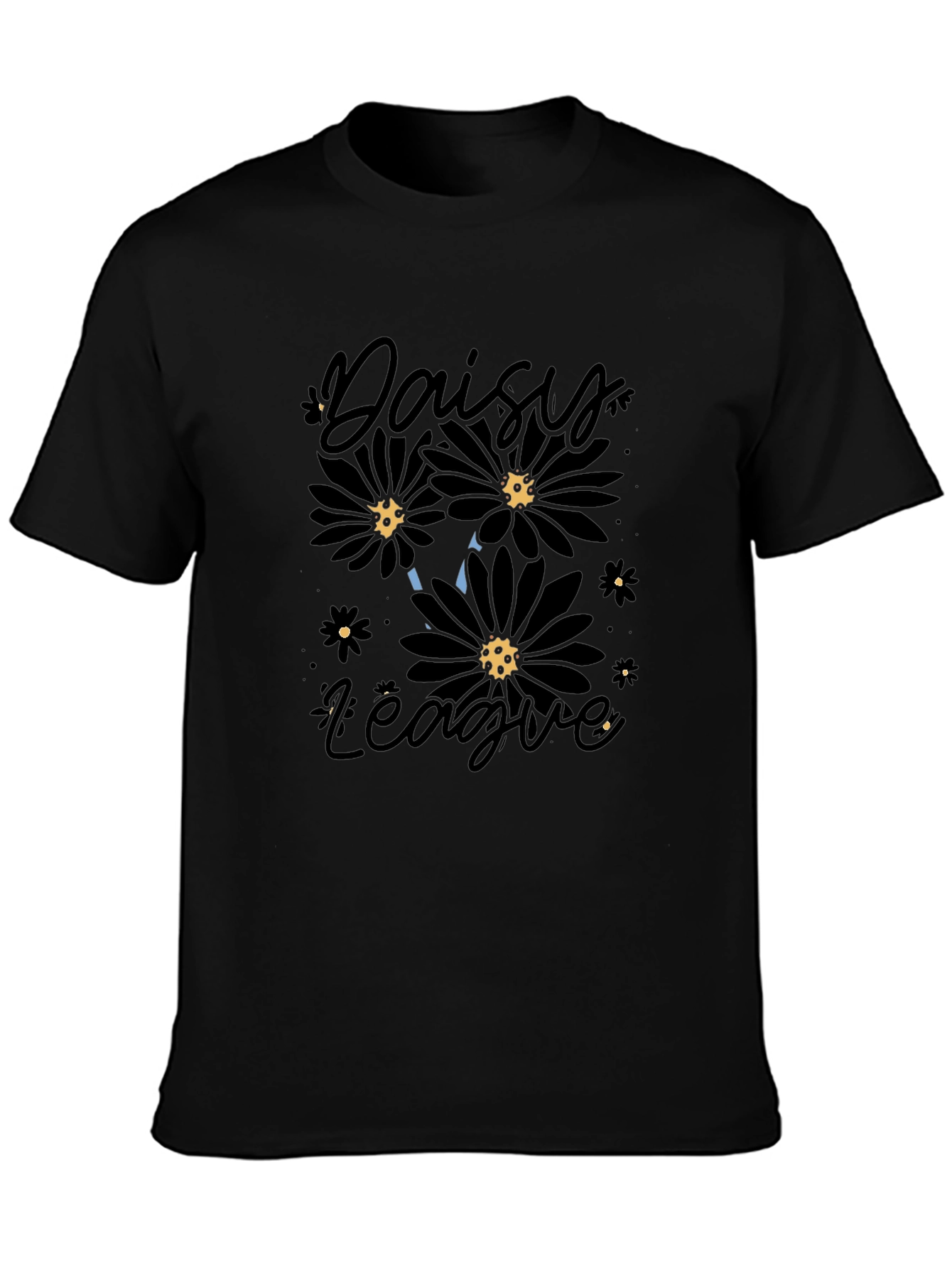 Daisy League Black Graphic T-Shirt