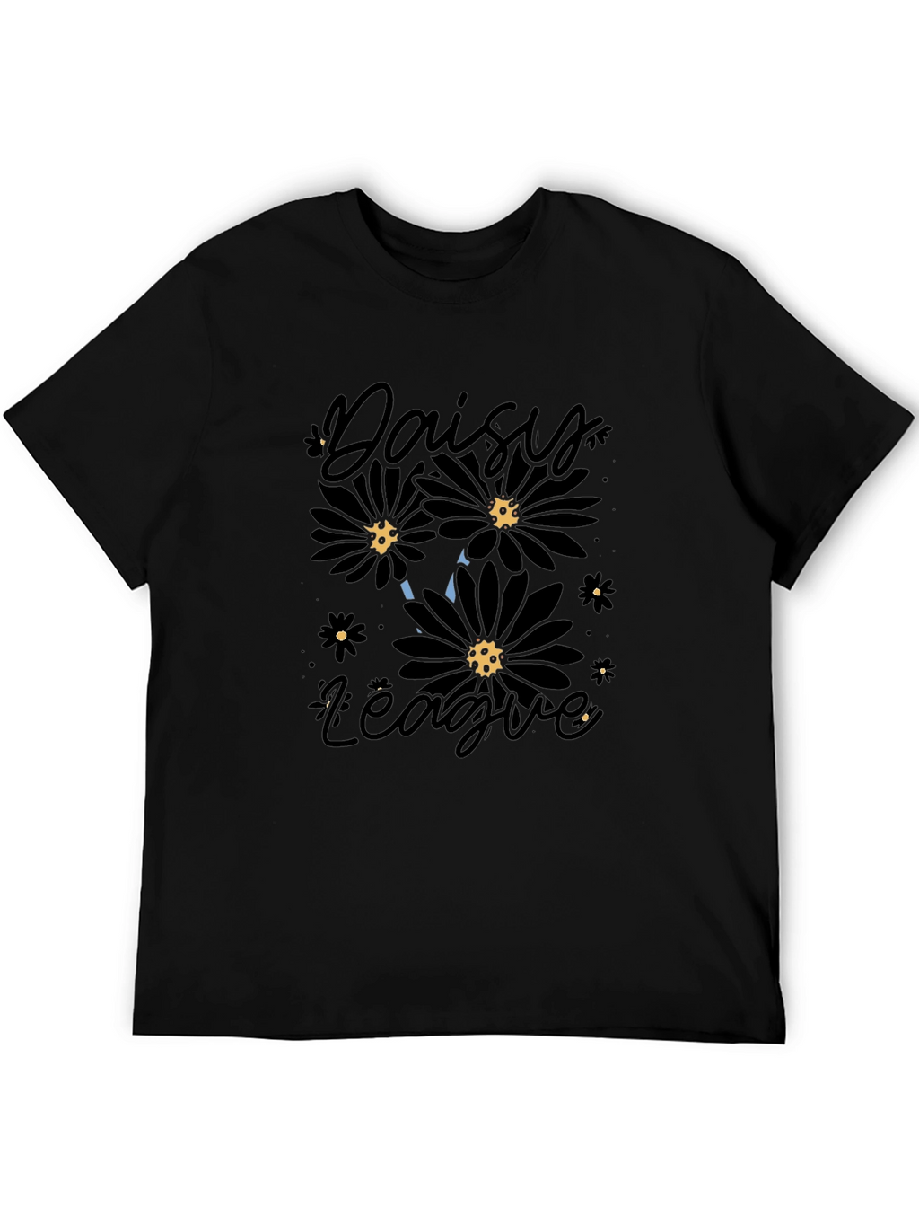 Daisy League Black Graphic T-Shirt