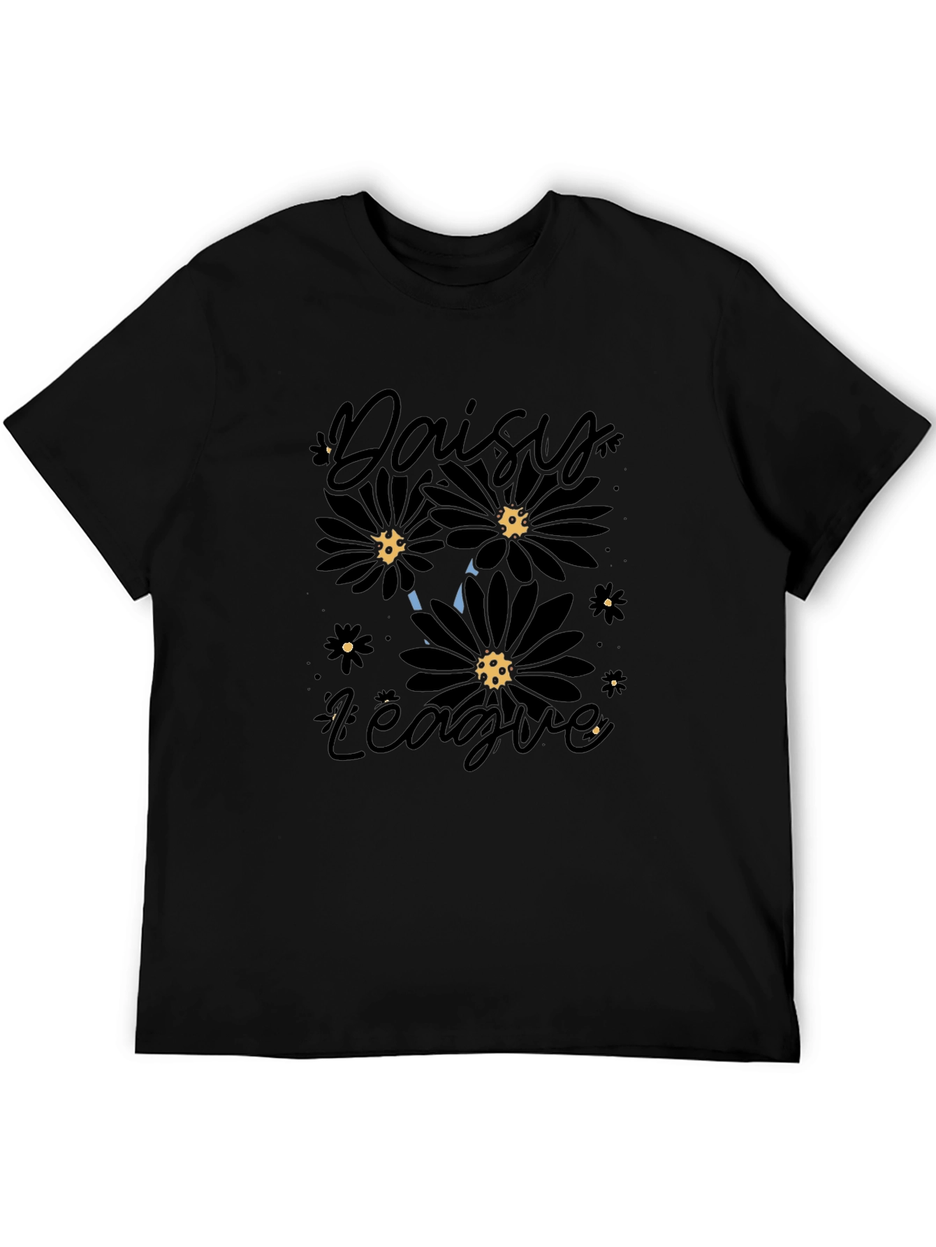 Daisy League Black Graphic T-Shirt