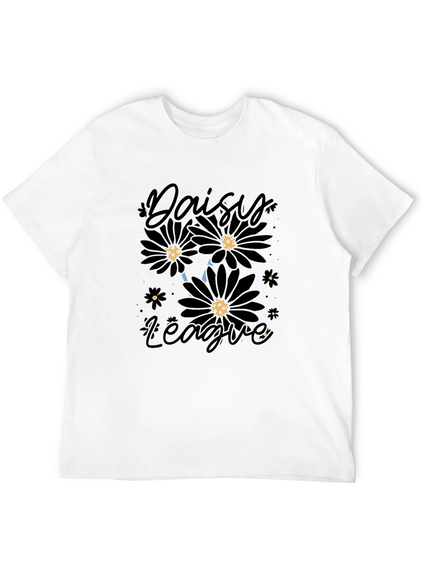 Daisy League Black Graphic T-Shirt
