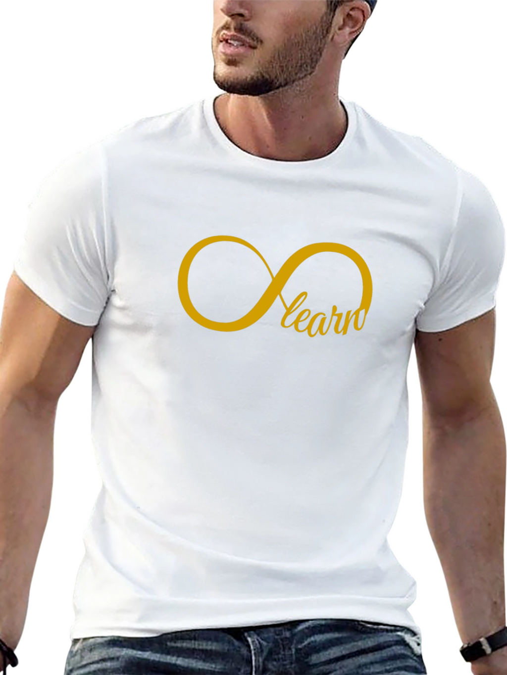 Learn Infinity Symbol Graphic Tee