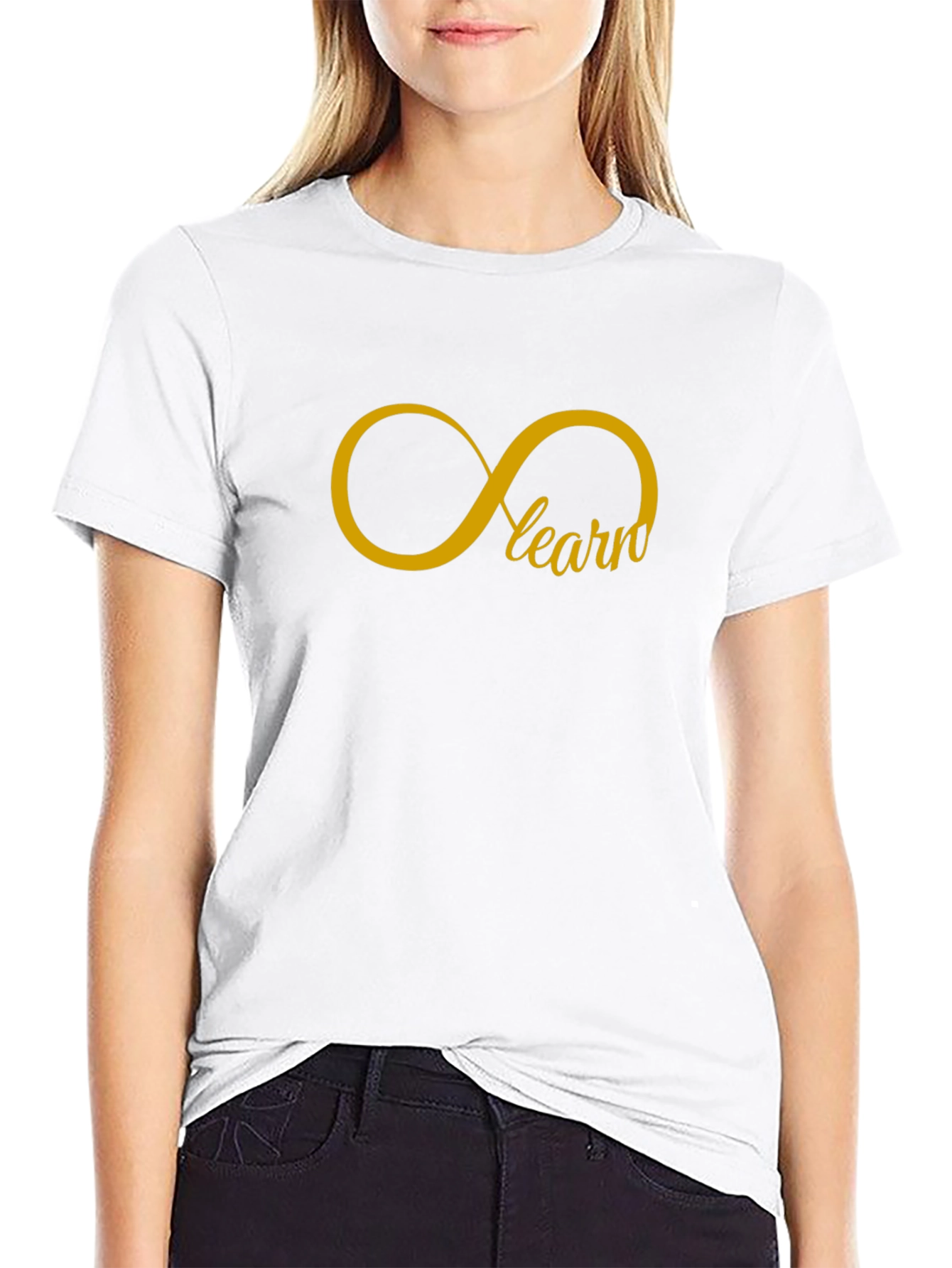 Learn Infinity Symbol Graphic Tee