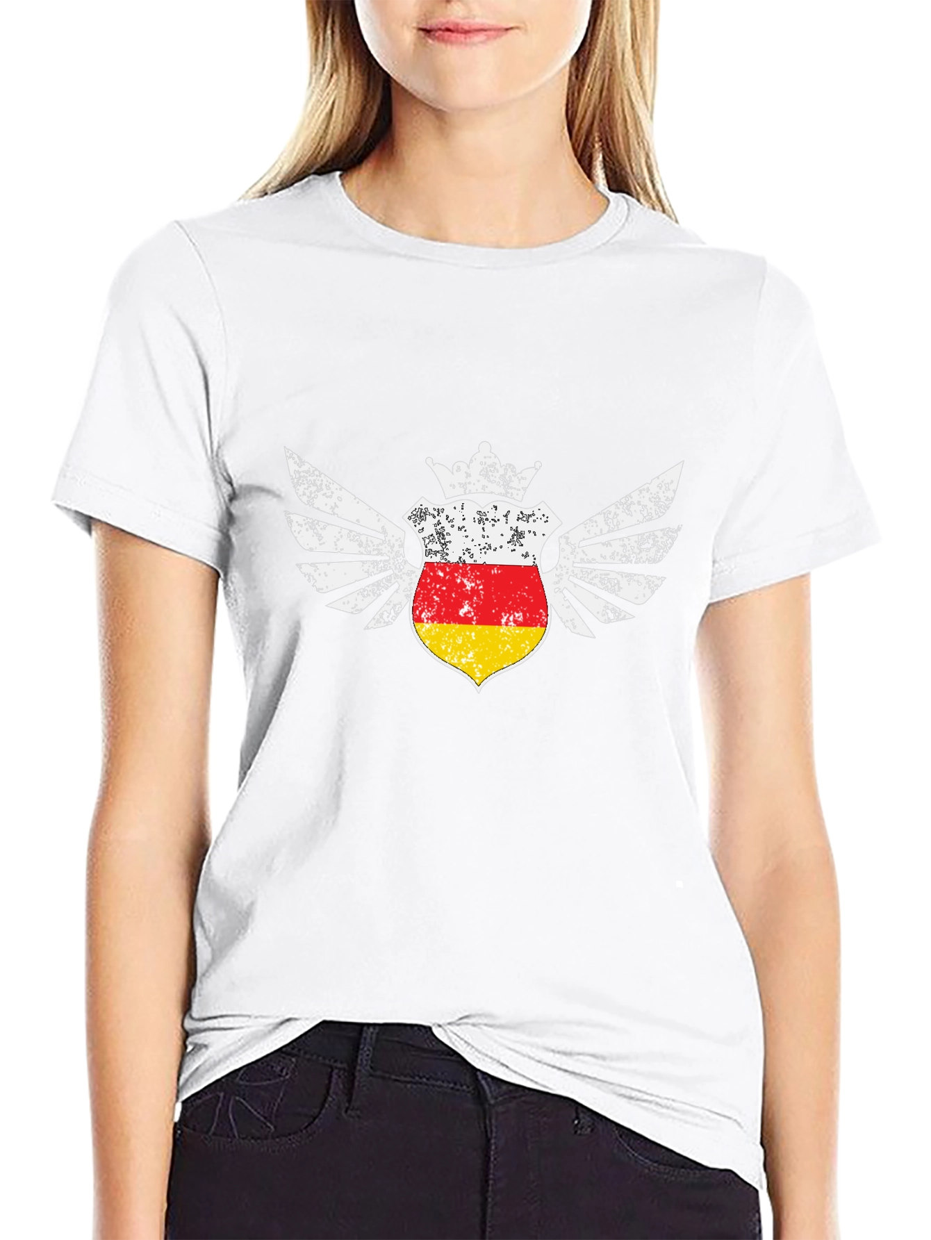 South Ossetia Flag Graphic T-Shirt